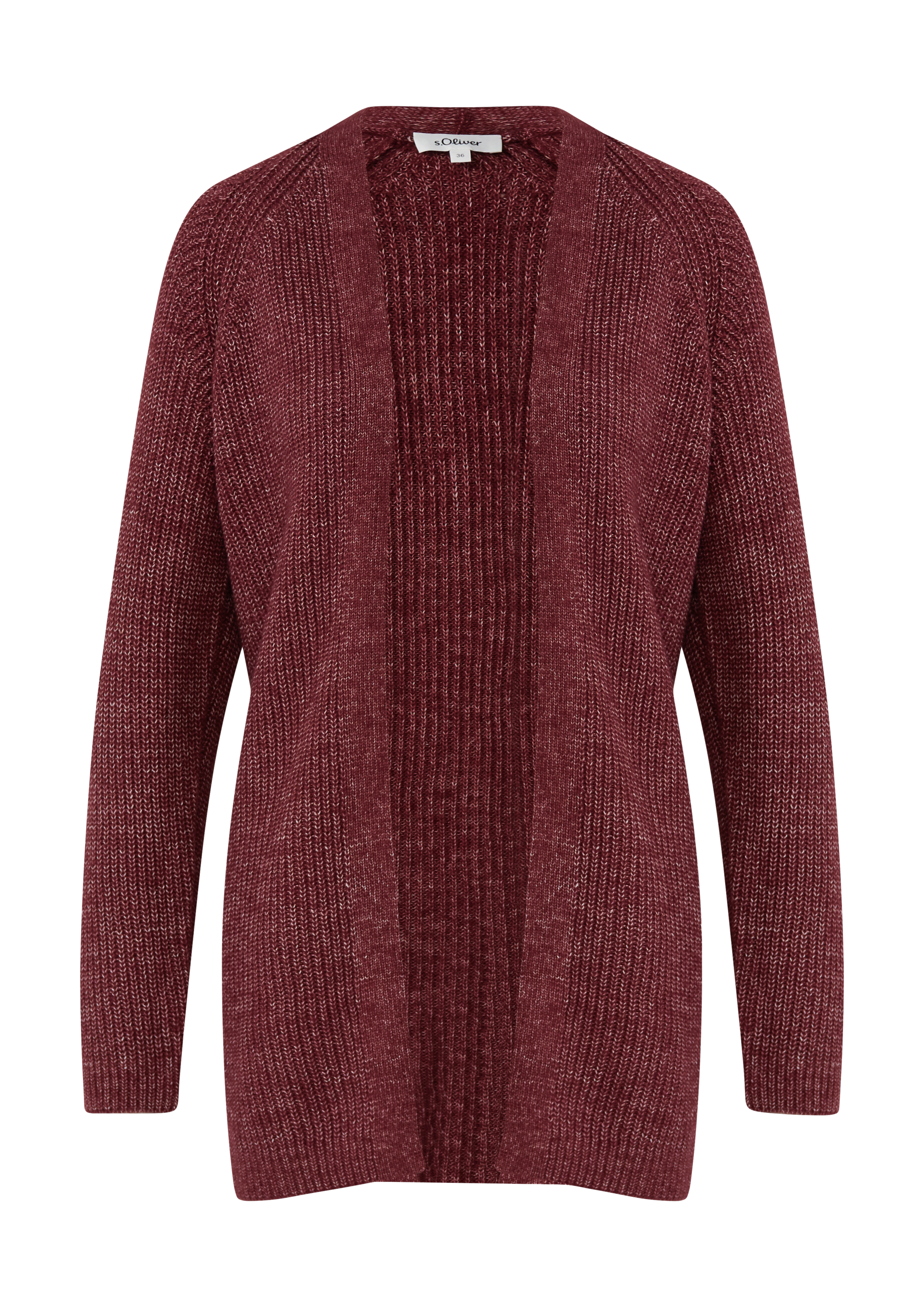 Gestructureerd vest in een ontspannen pasvorm