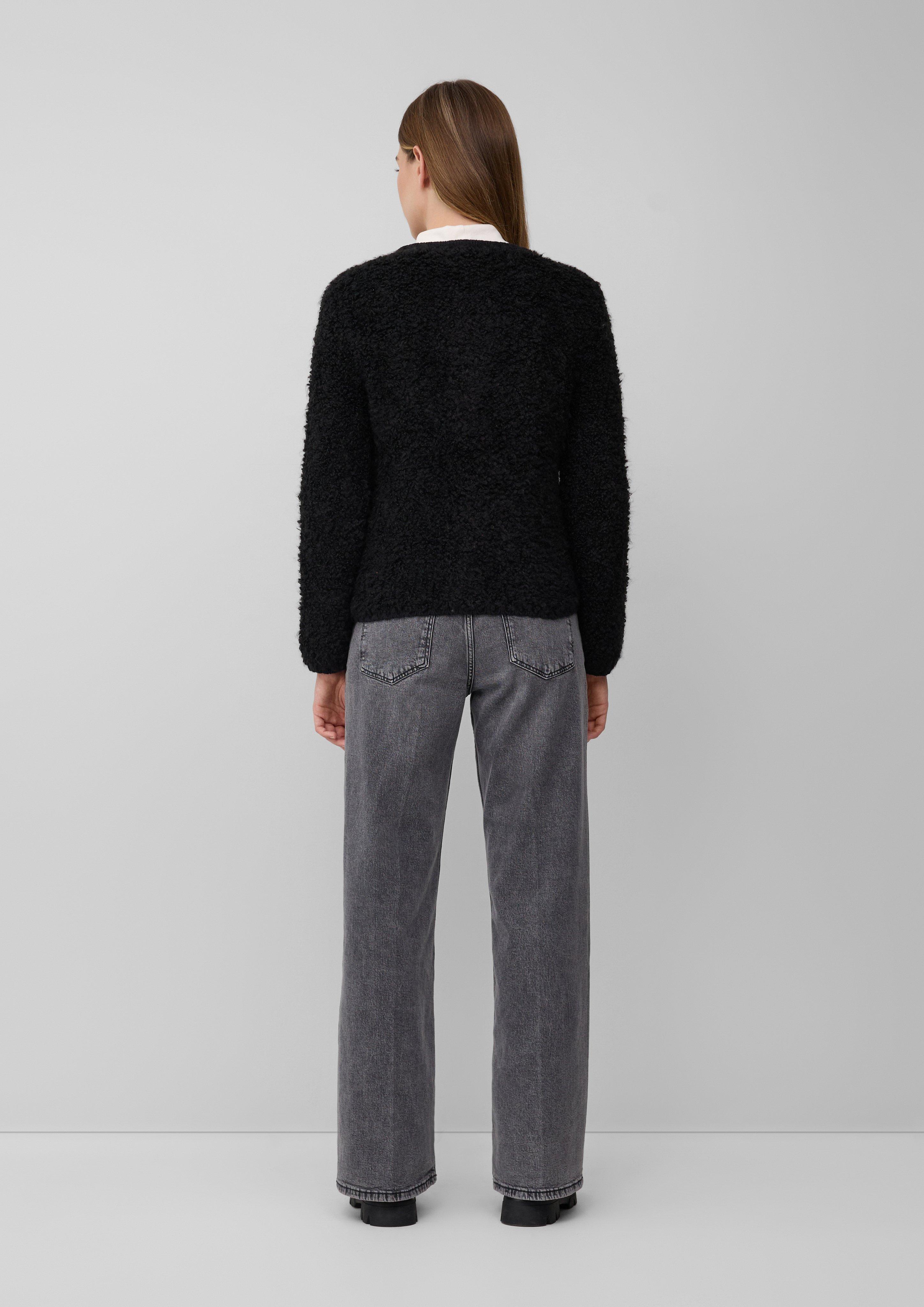 Strickjacke in 9999 & 8486