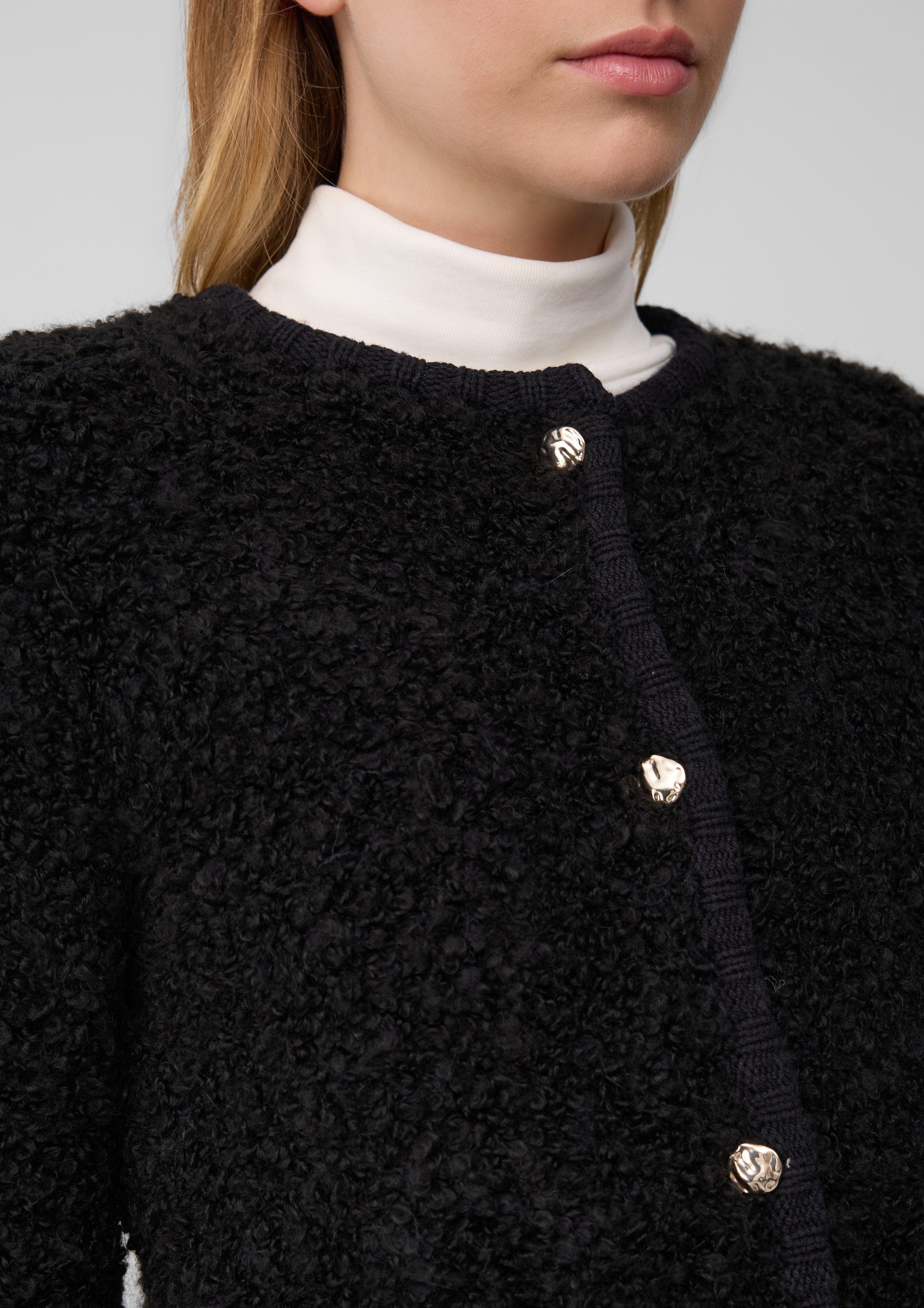 Strickjacke in 9999 & 8486