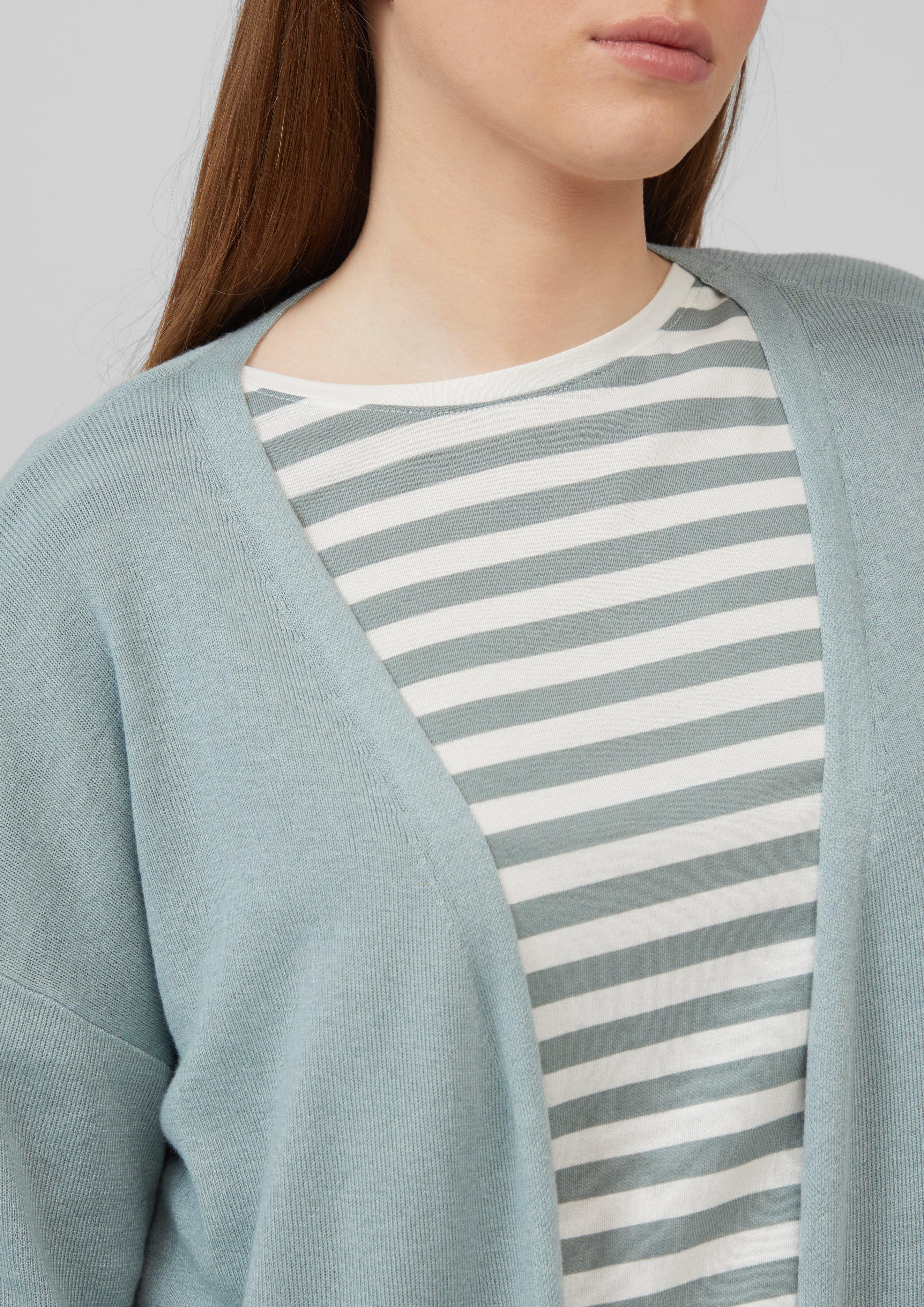 Strickjacke in 72W0 & 9400