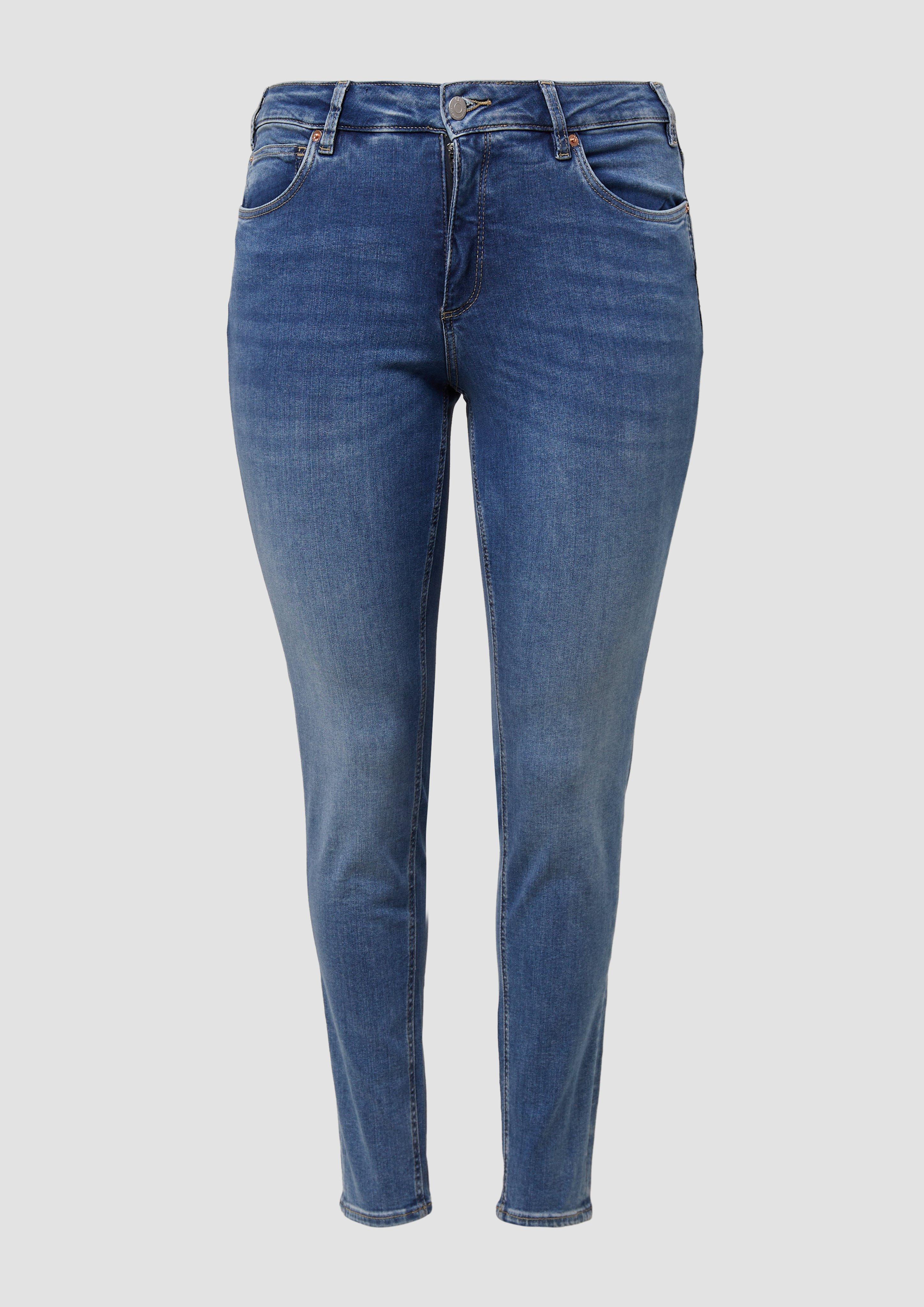 Thumbnail - QS - Jeans / Skinny Fit / Mid Rise / Skinny Leg, Damen, blau