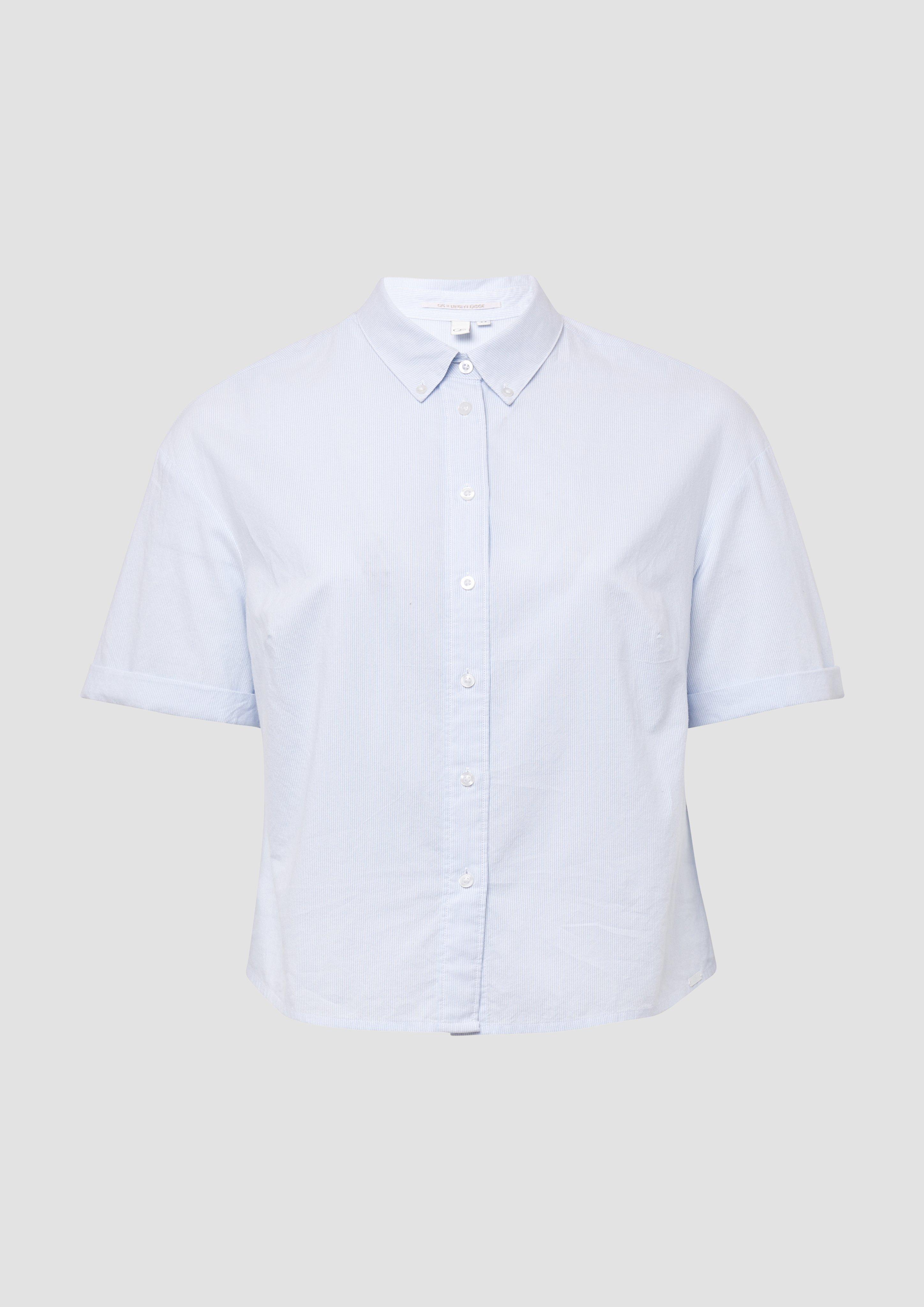 QS - Bluse, Damen, blau