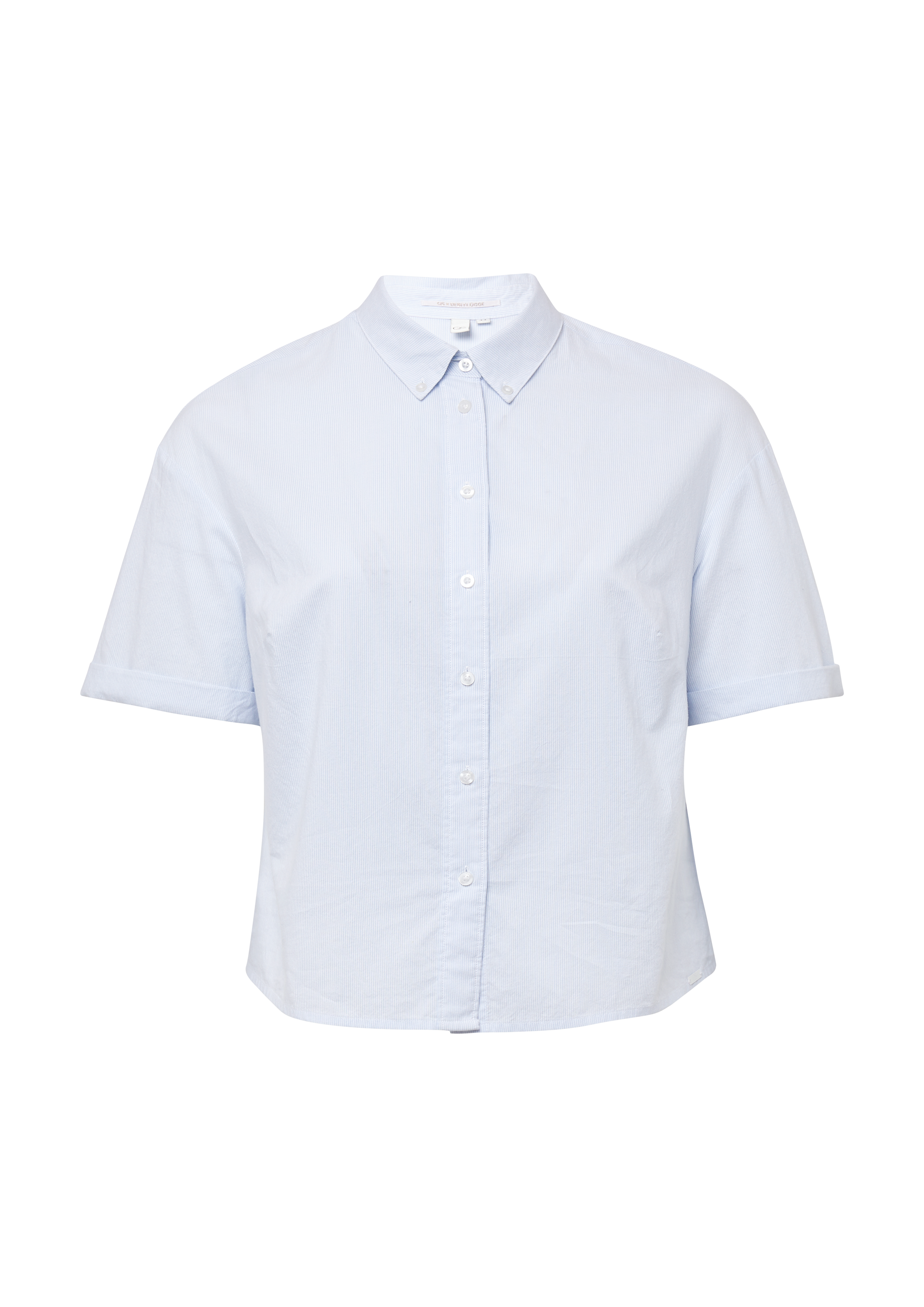 Oversize-Bluse aus Baumwolle-Popeline