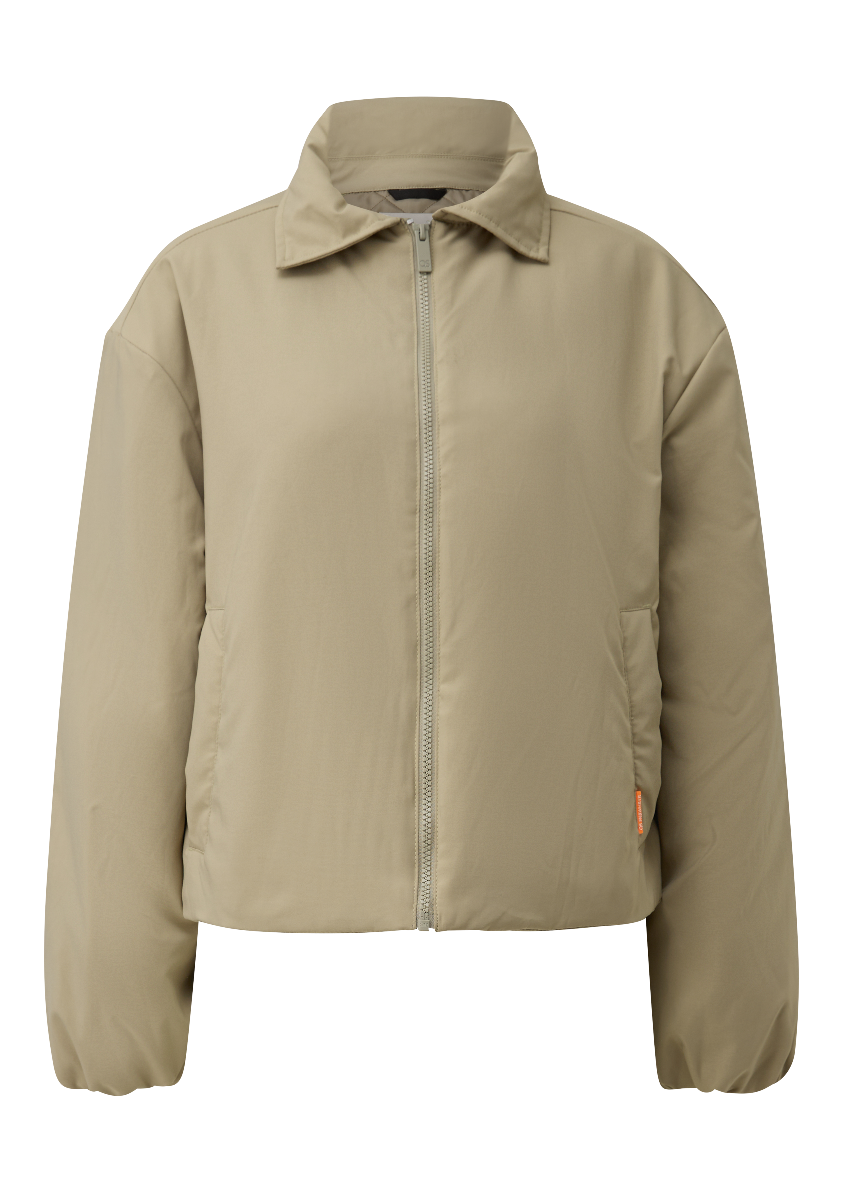 Leicht wattierter Blouson mit überschnittener Schulter