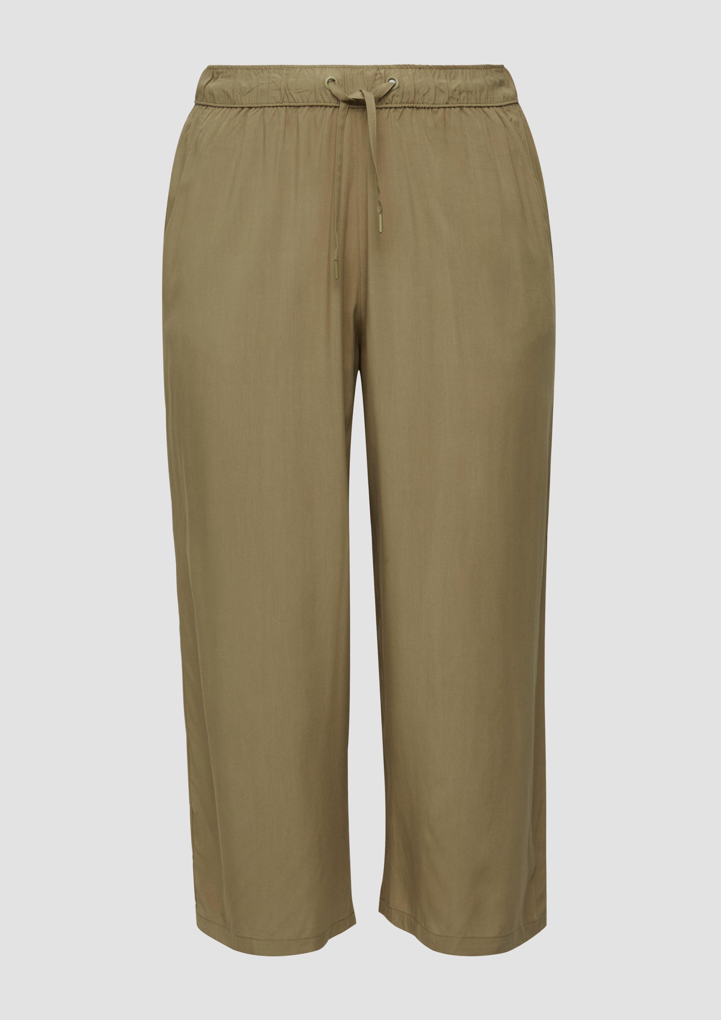 QS - Culotte aus Viskose, Damen, Grün