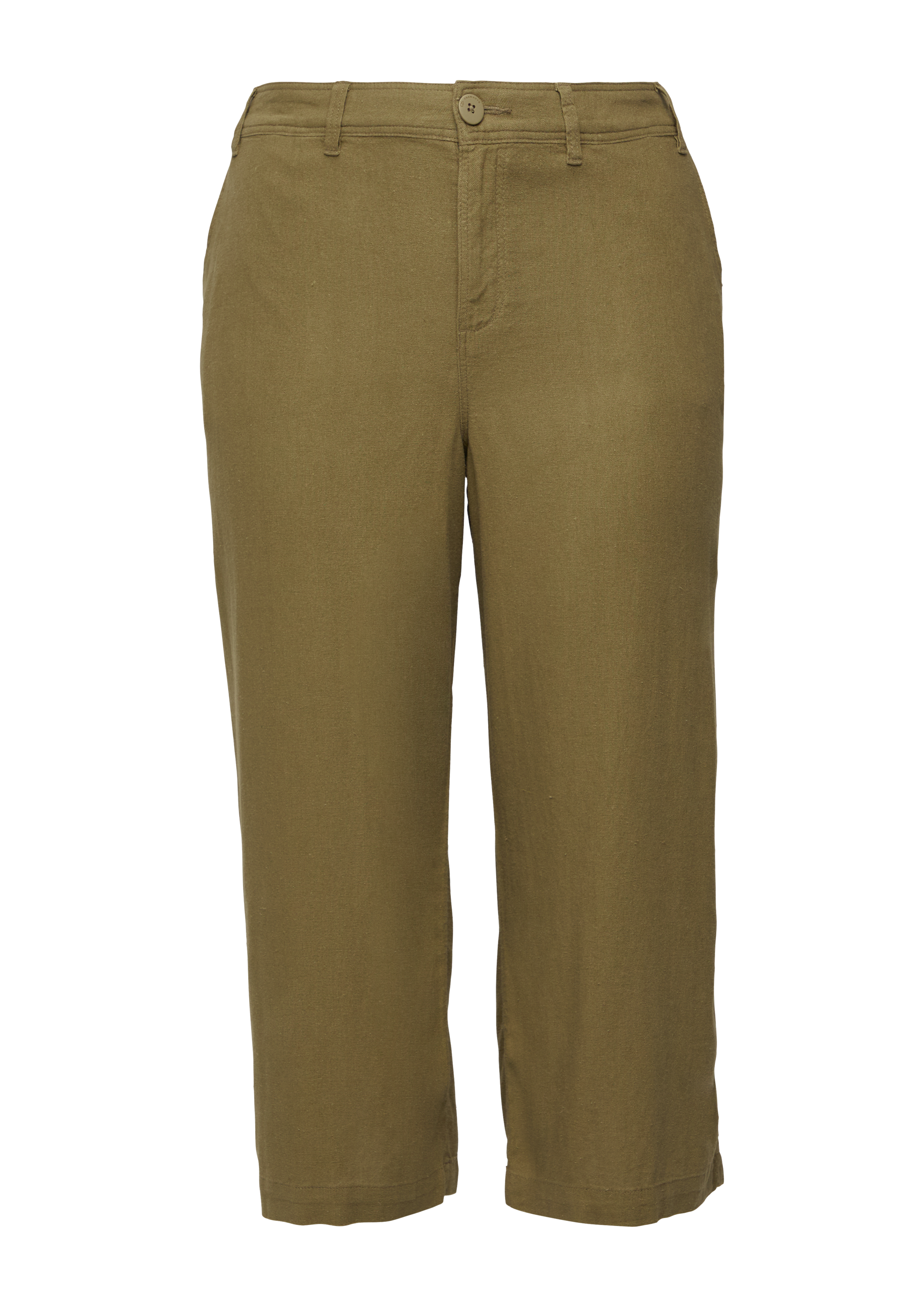Culotte aus Leinenmix