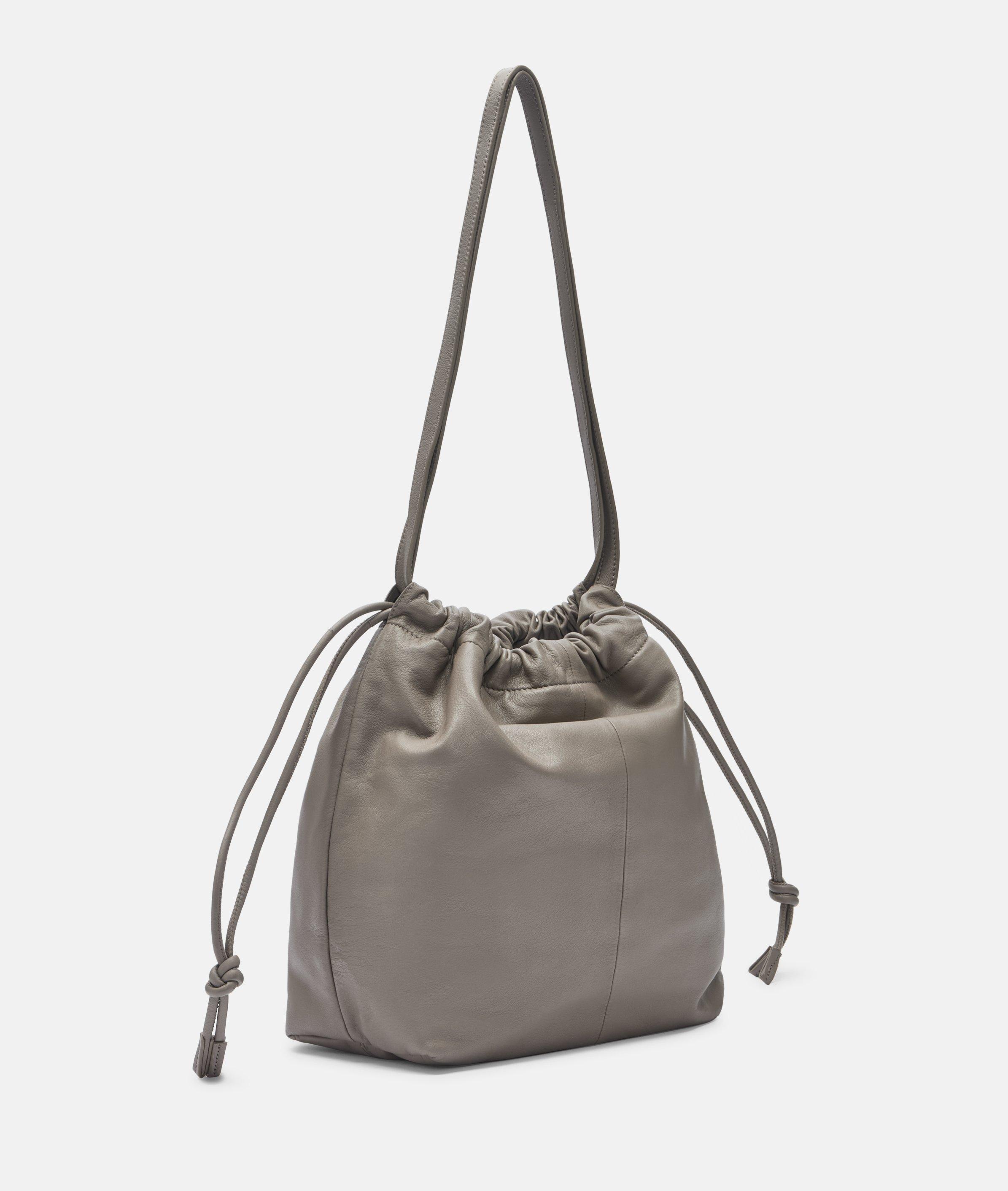 Lya Hobo M in bruin, petrol & zwart