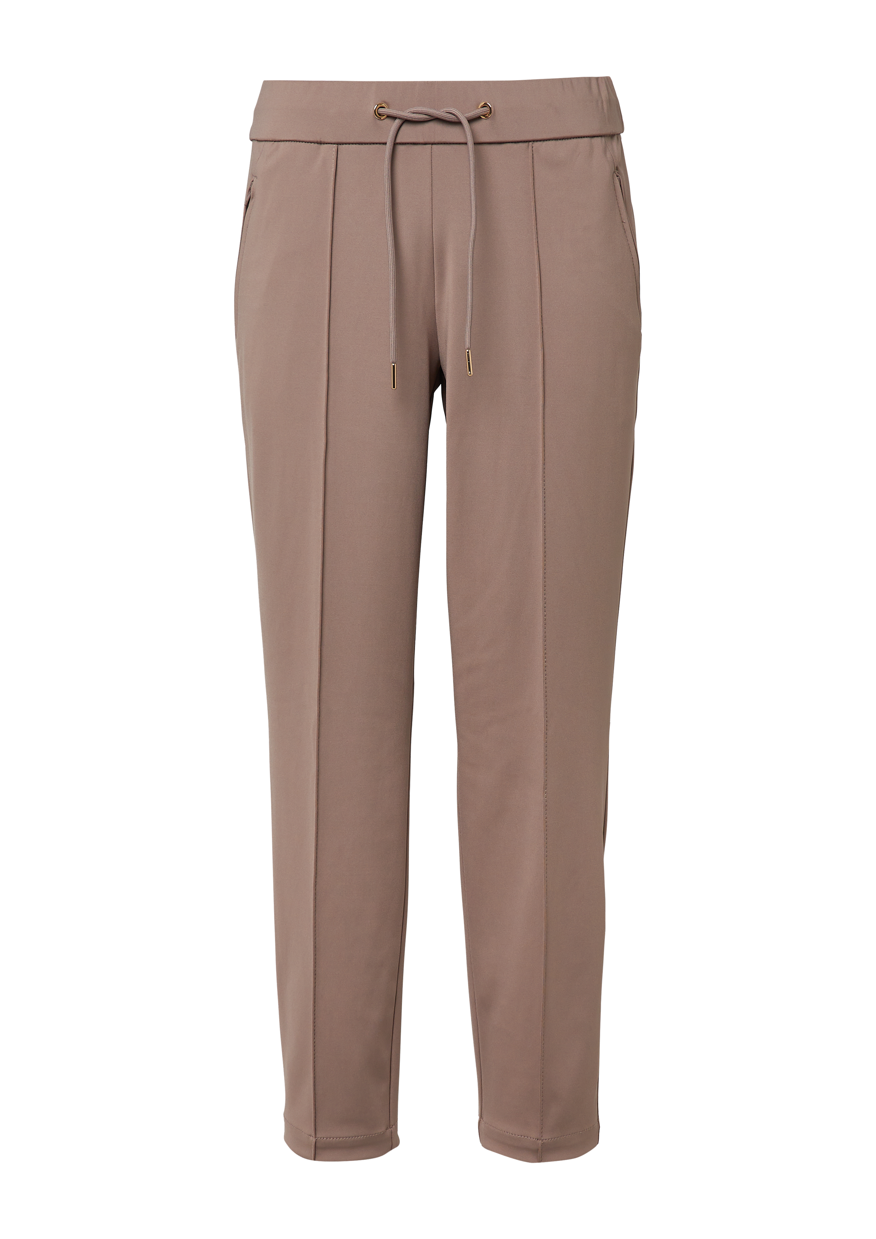 Joggingbroek van rekbaar interlock jersey