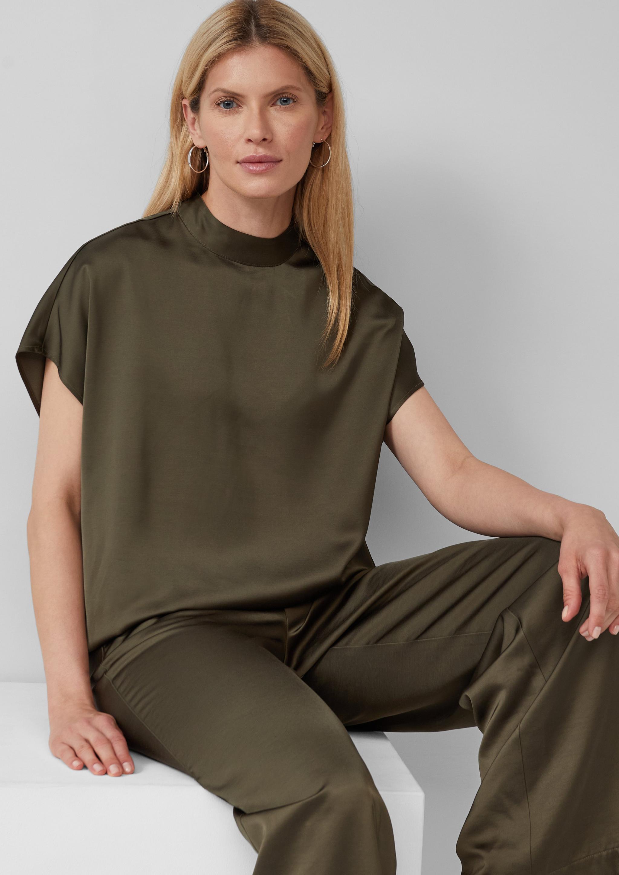 Femmes Blouse en olive de s.Oliver BLACK LABEL