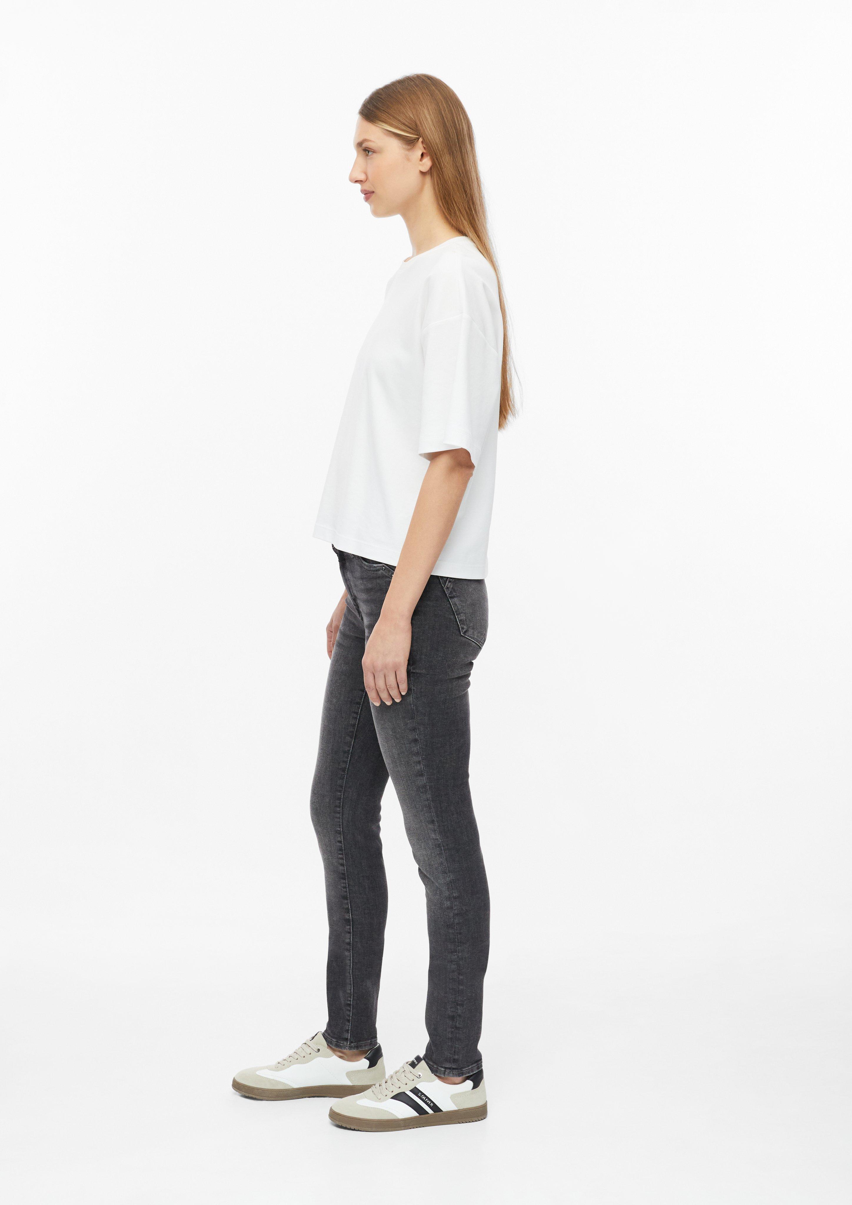 Damen Jeans Izabell / Skinny Fit / Mid Rise / Skinny Leg in grau von s.Oliver