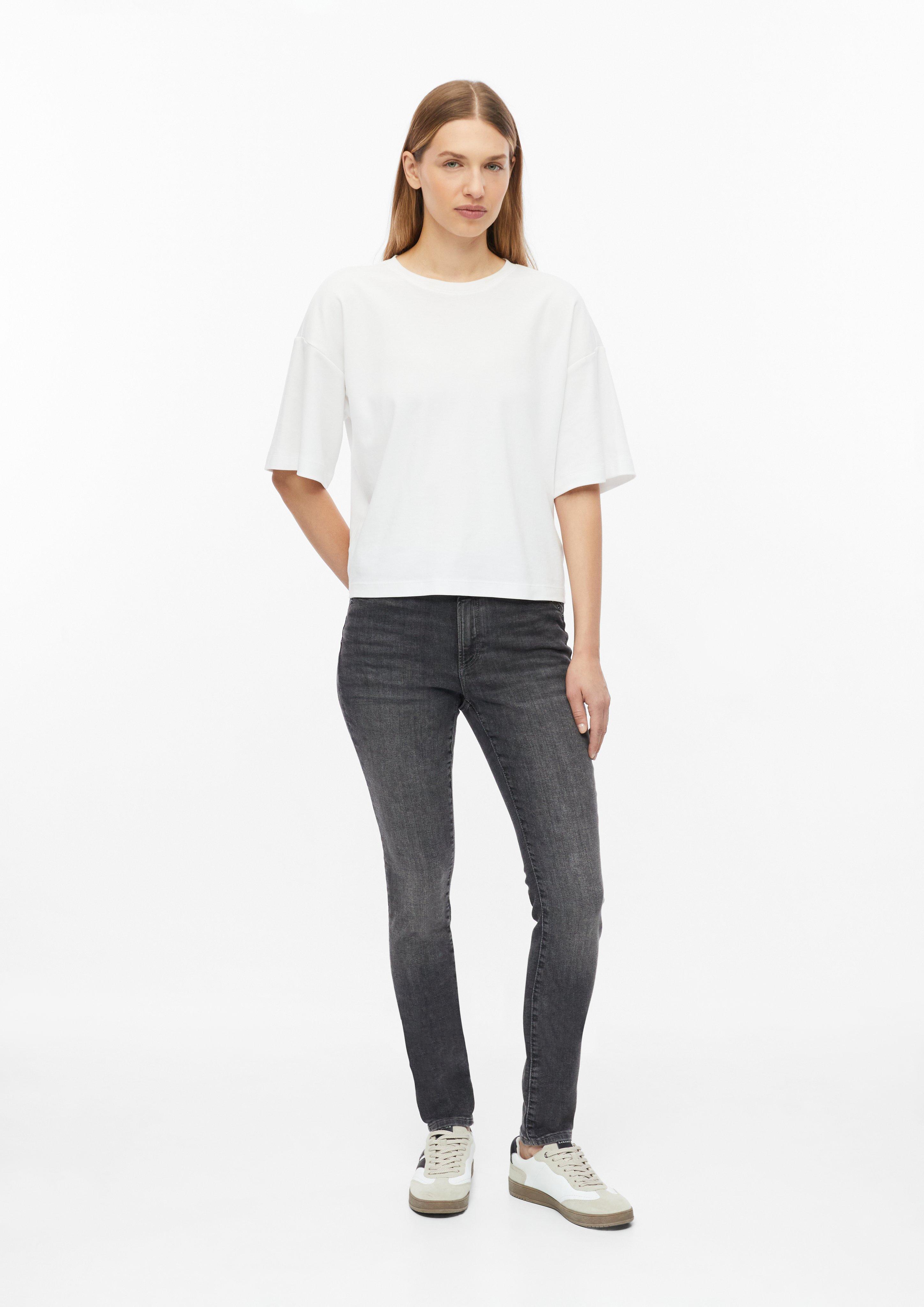 Dżinsy Izabell / Skinny Fit / Mid Rise / Skinny Leg w kolorze ciemnoszary od s.Oliver