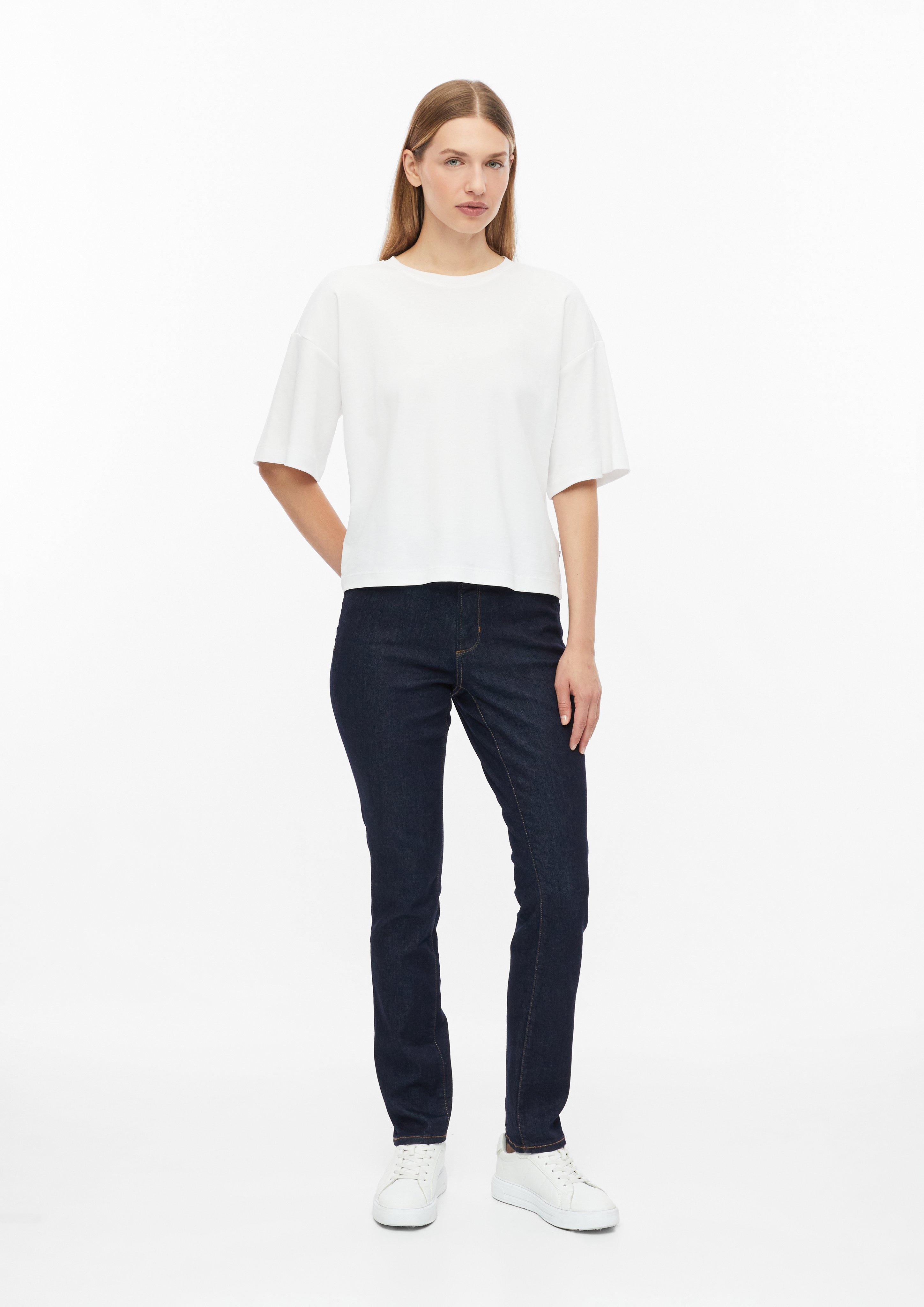 Jeans Betsy / Mid Rise / Slim Fit in Farbe navy von s.Oliver