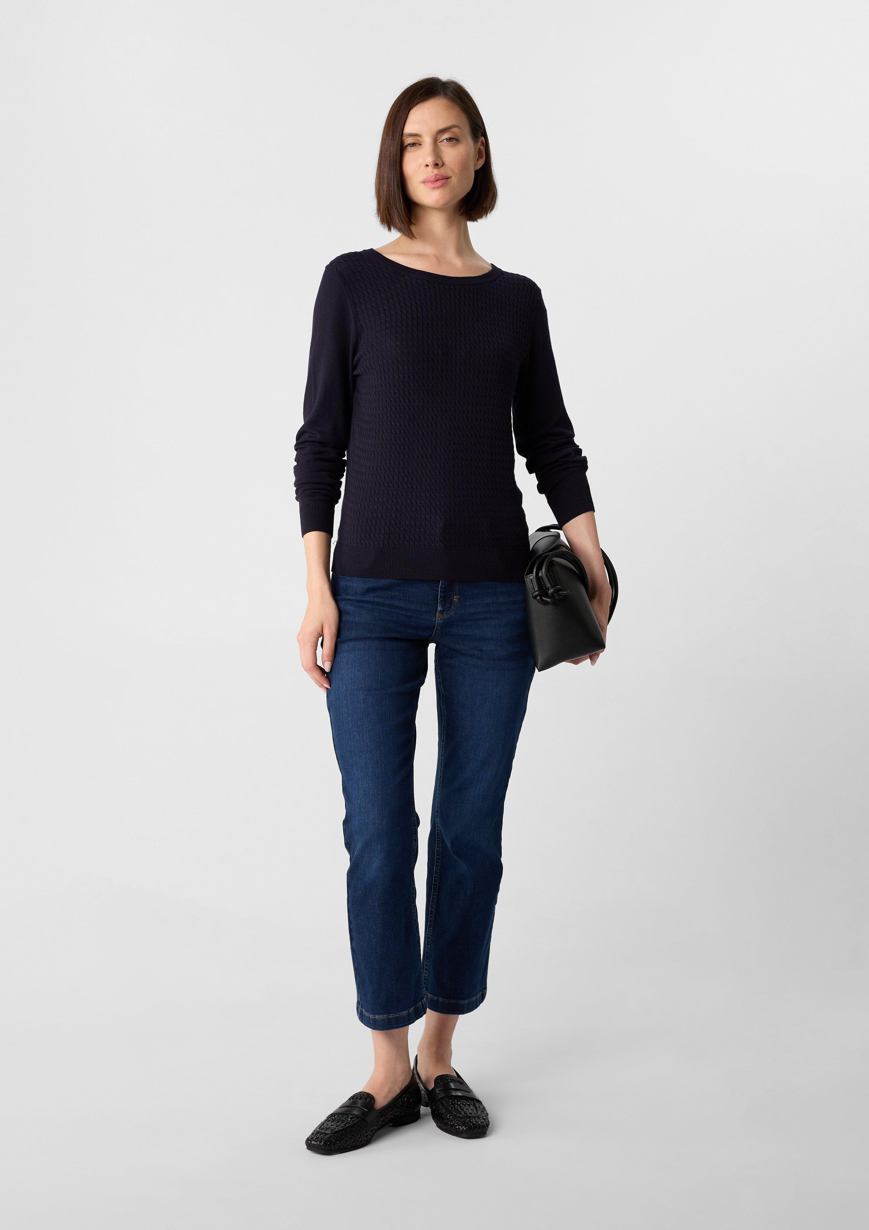 Strickpullover in 5976 & 0120