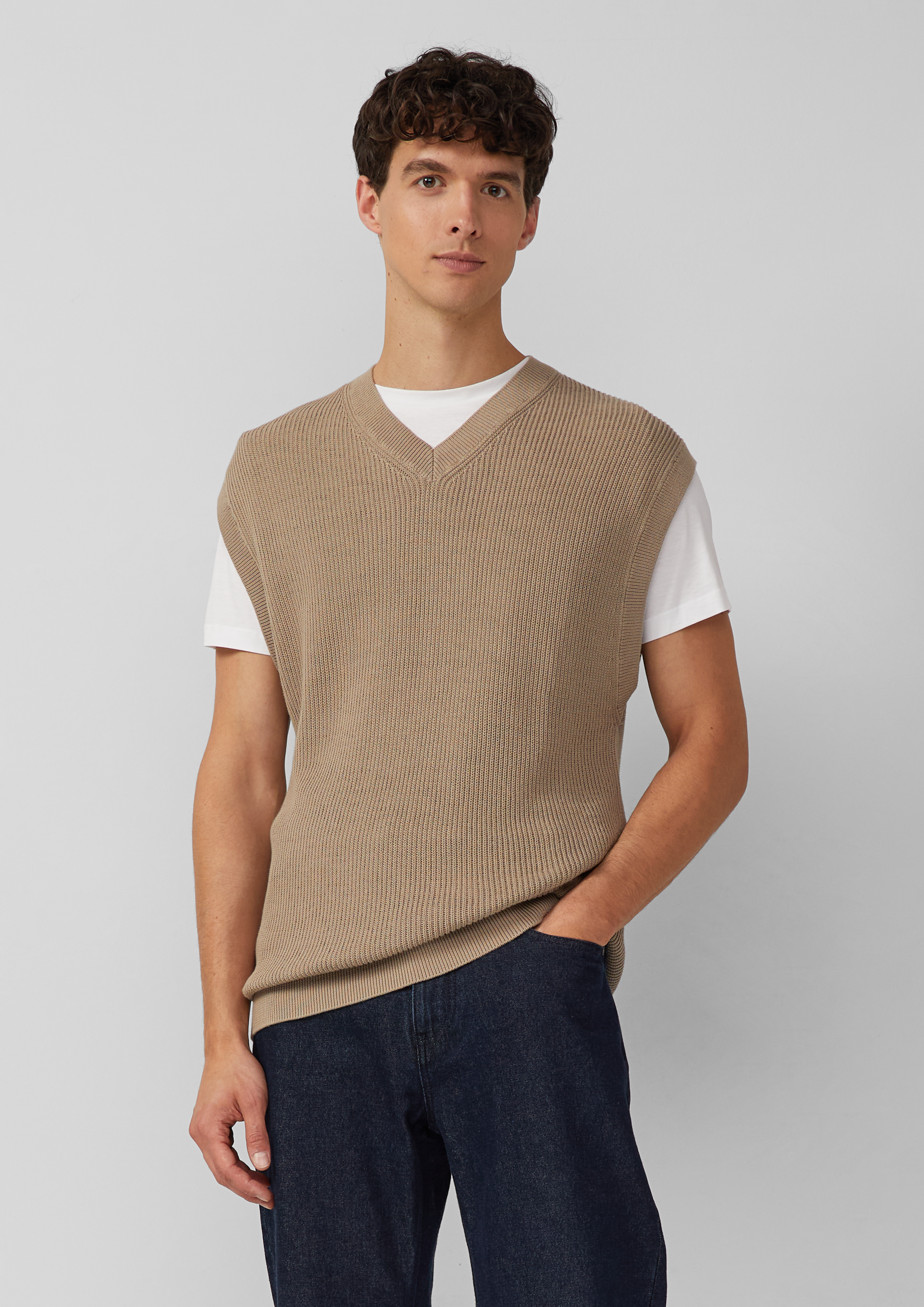 Spencer en tricot in 8615