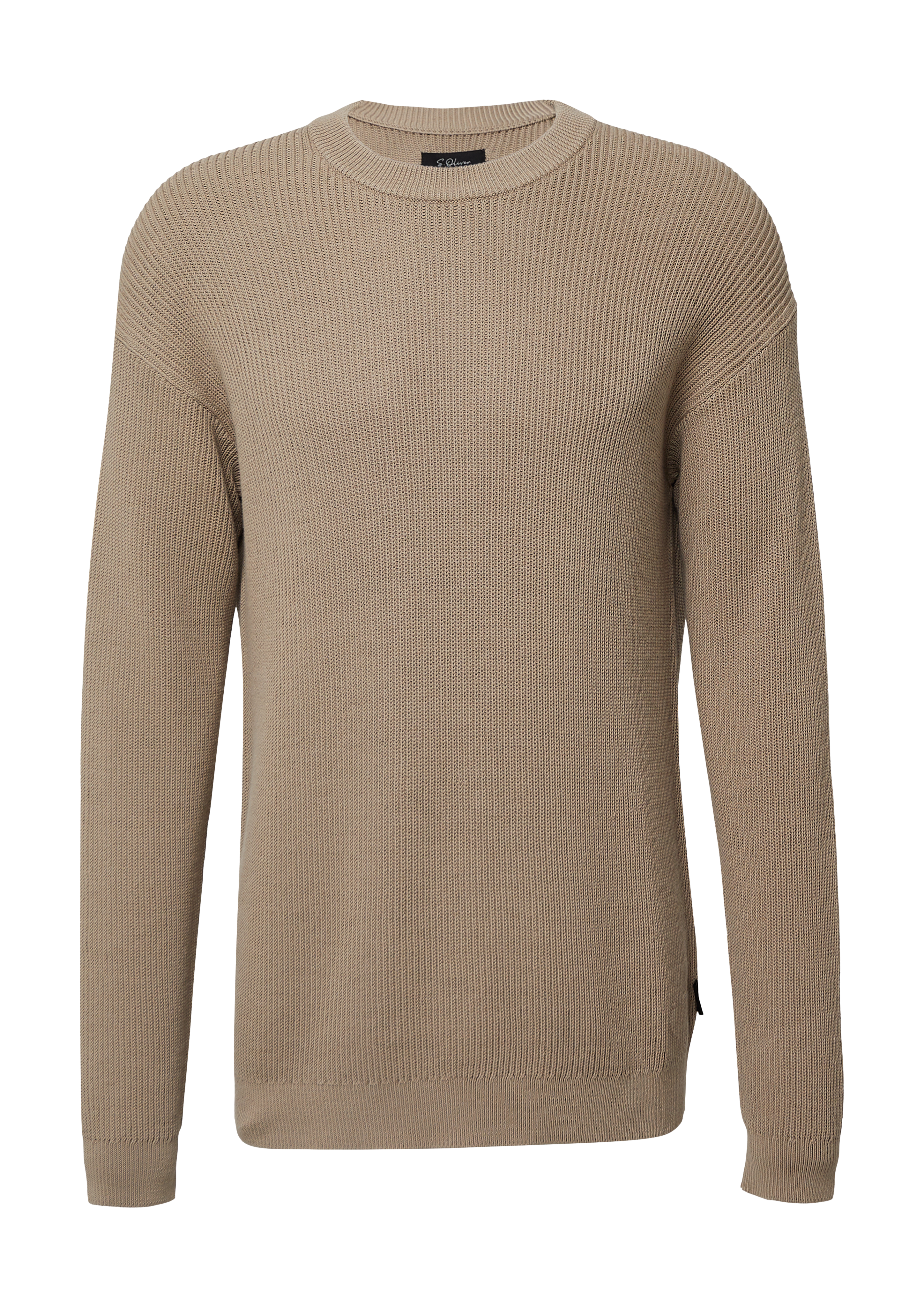 Strickpullover im Relaxed Fit mit Struktur