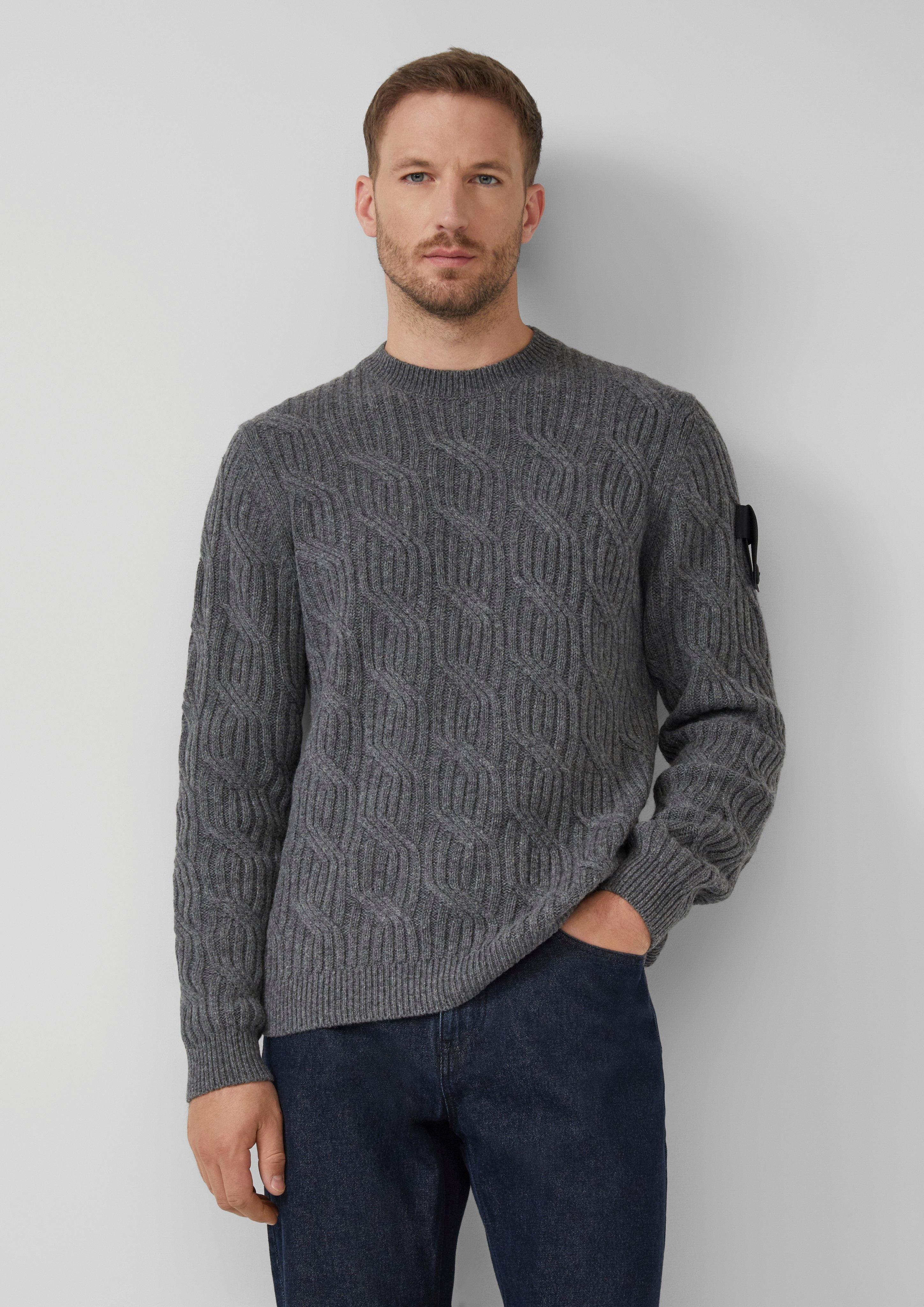 Pull en tricot in 91W1