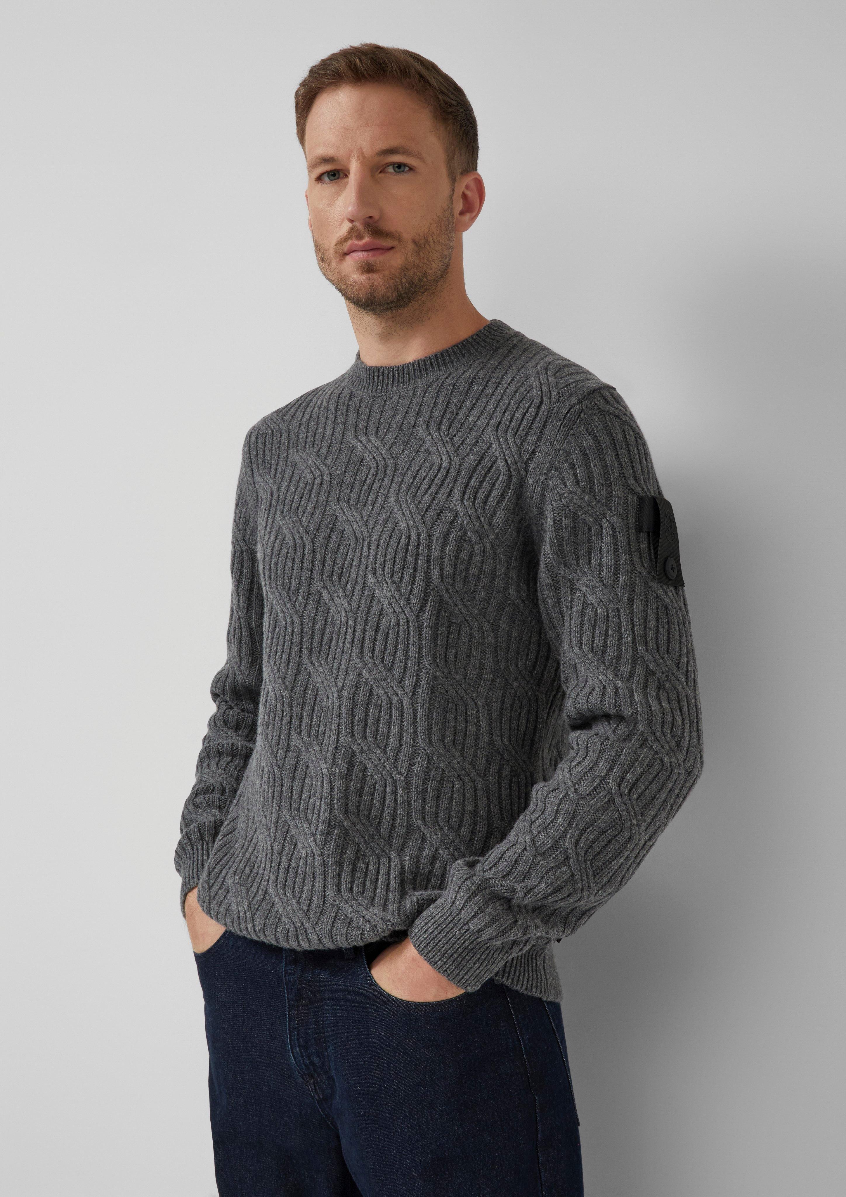 Pull en tricot in 91W1