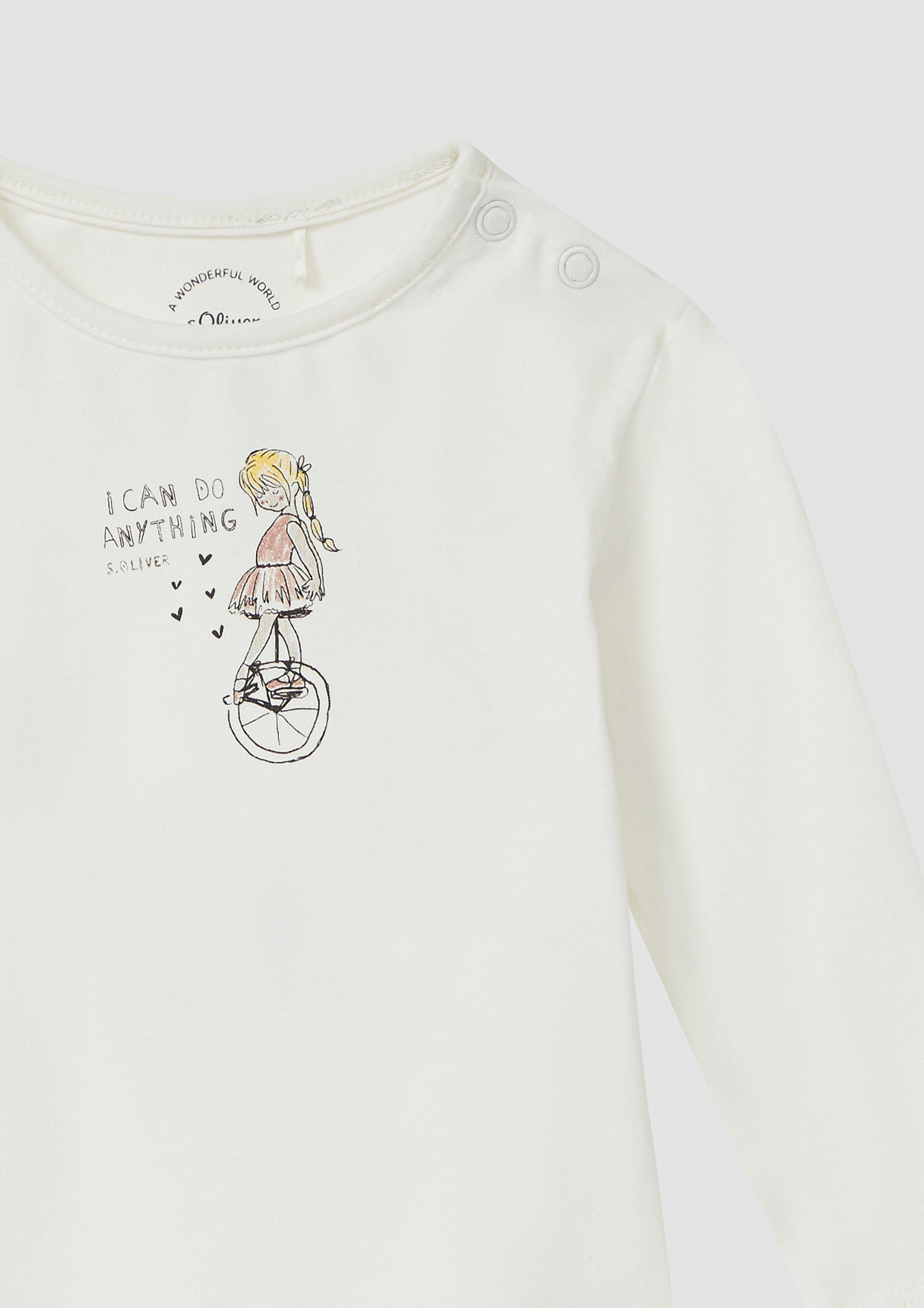 T-Shirt in 0210 & 4450