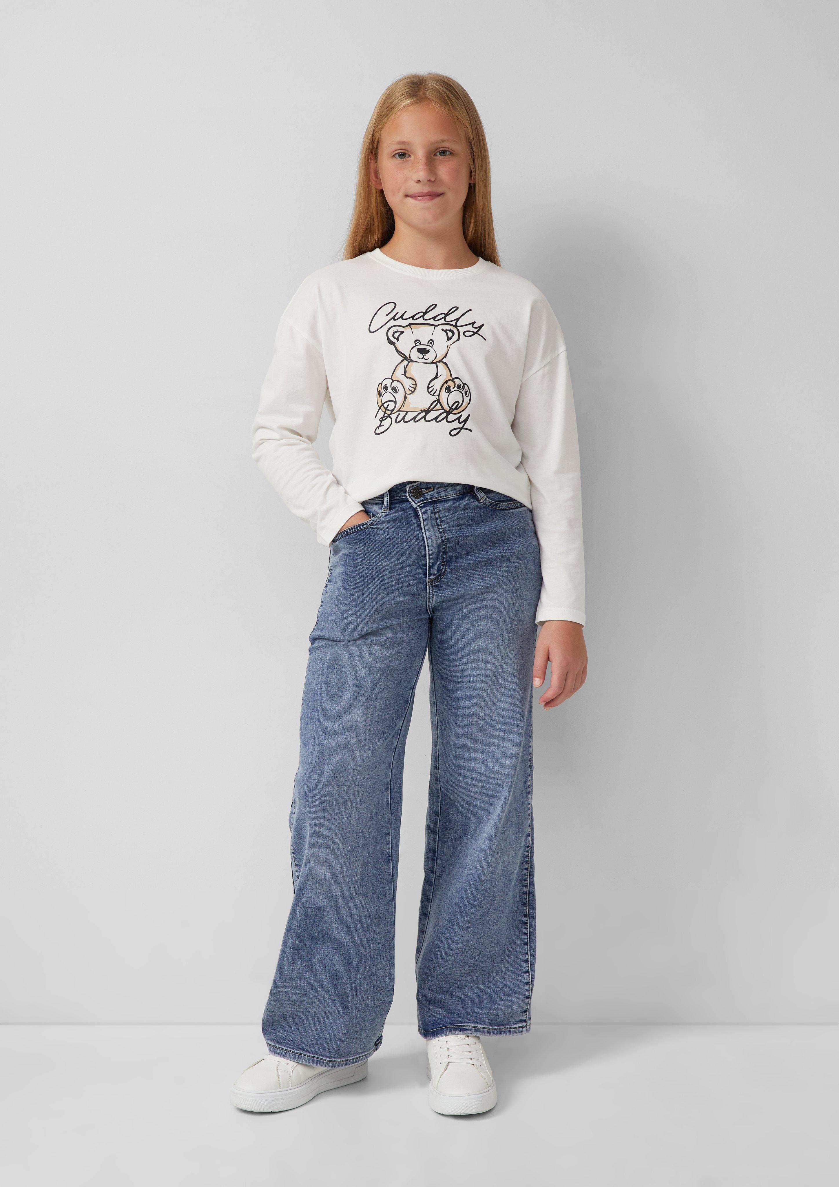 Denim broek in 