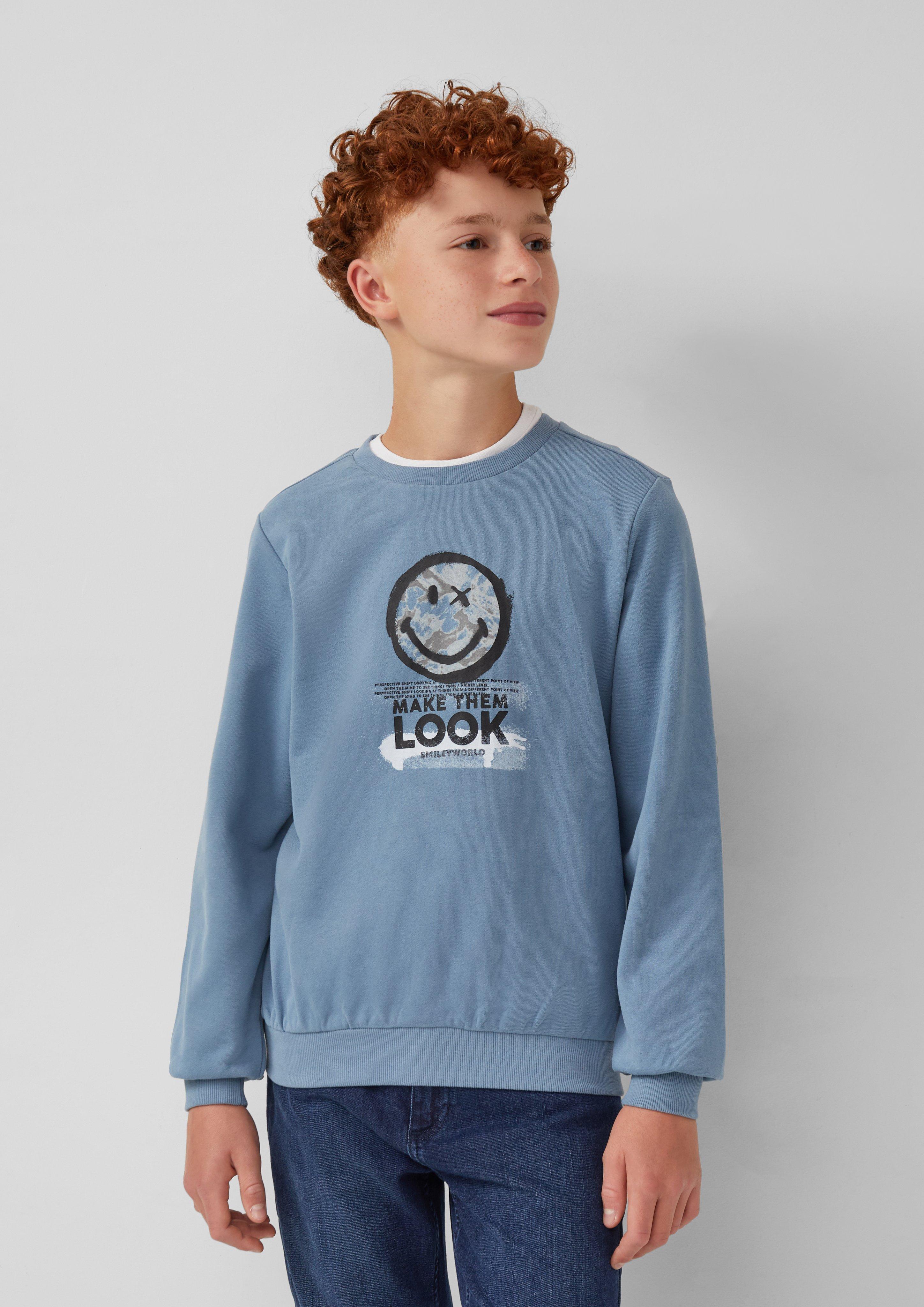 Sweat-shirt in 5470 & 9001