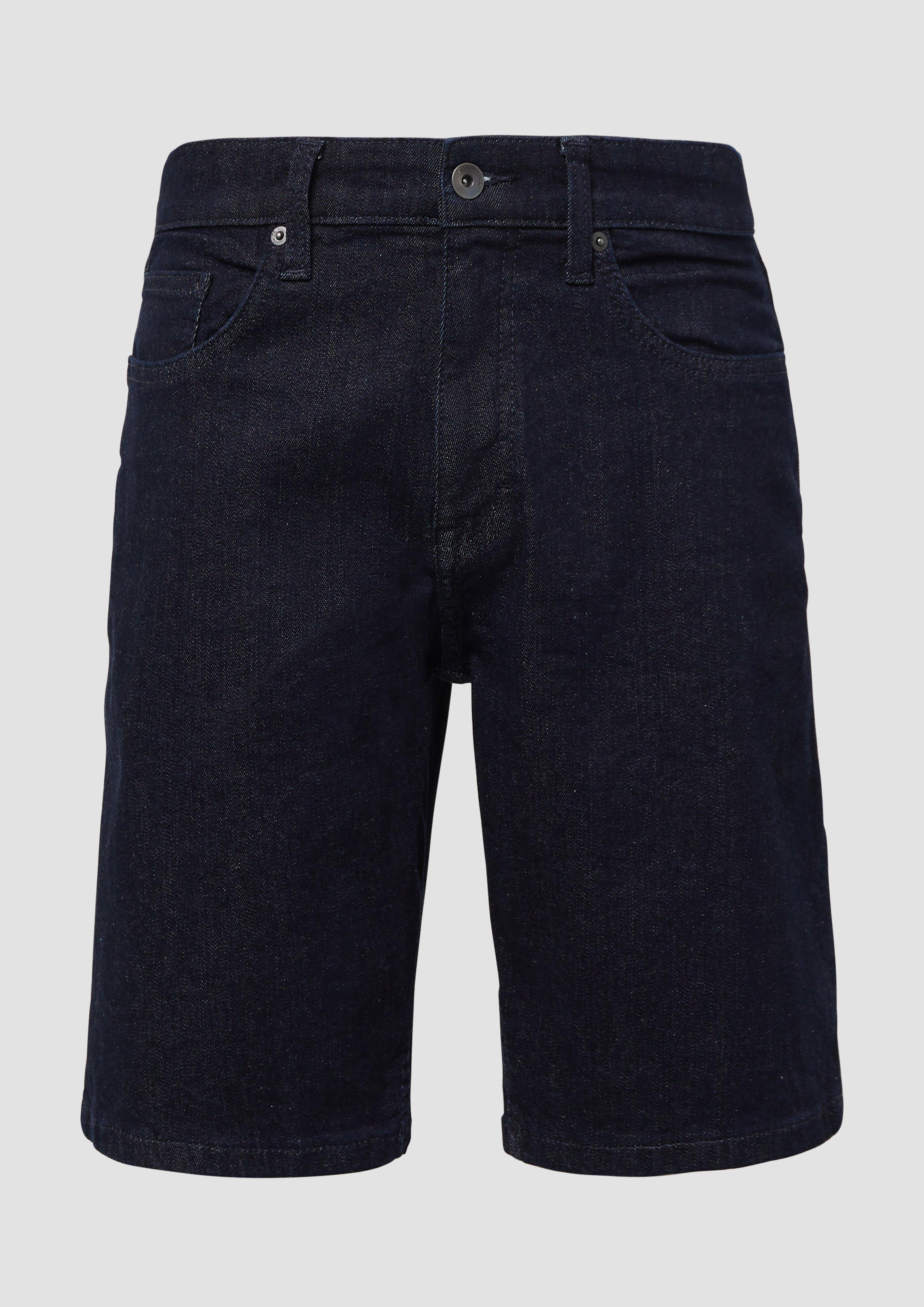 QS - Denimshorts John / Regular Fit / Mid Rise, Herren, blau