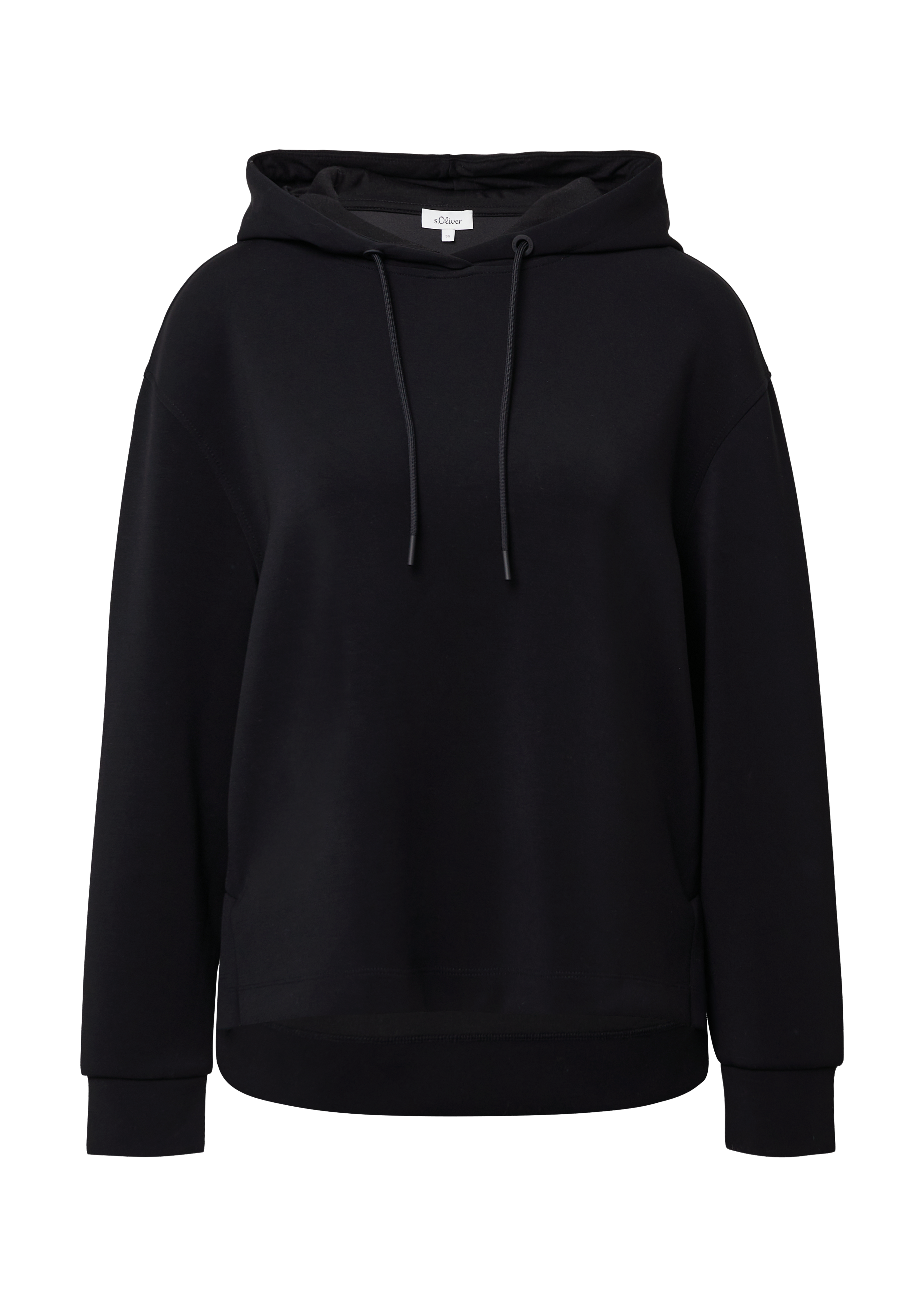 s.Oliver Scuba-Hoodie mit Seitenschlitzen 2169344.9999.40