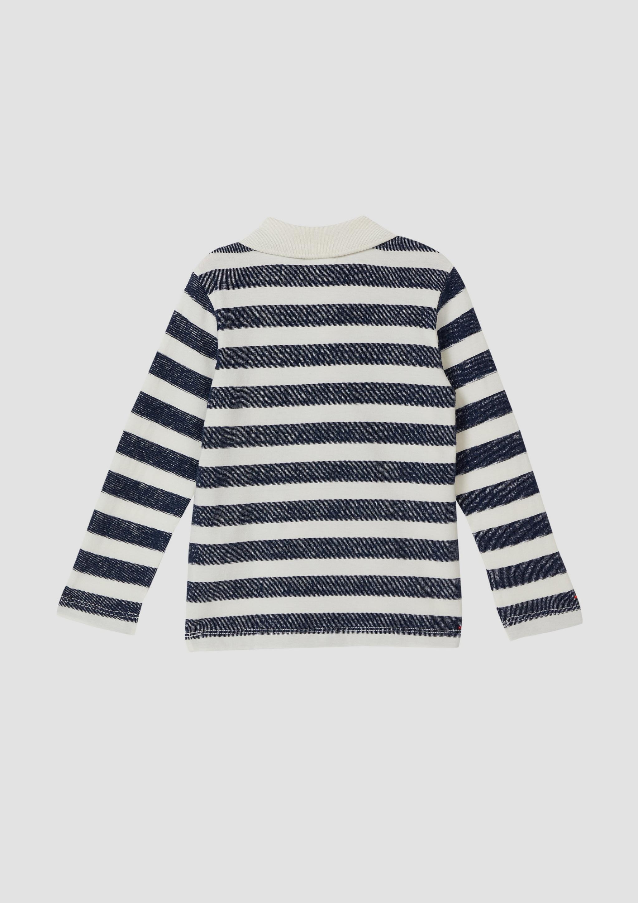 Junior Polo-Shirt in blauw van s.Oliver