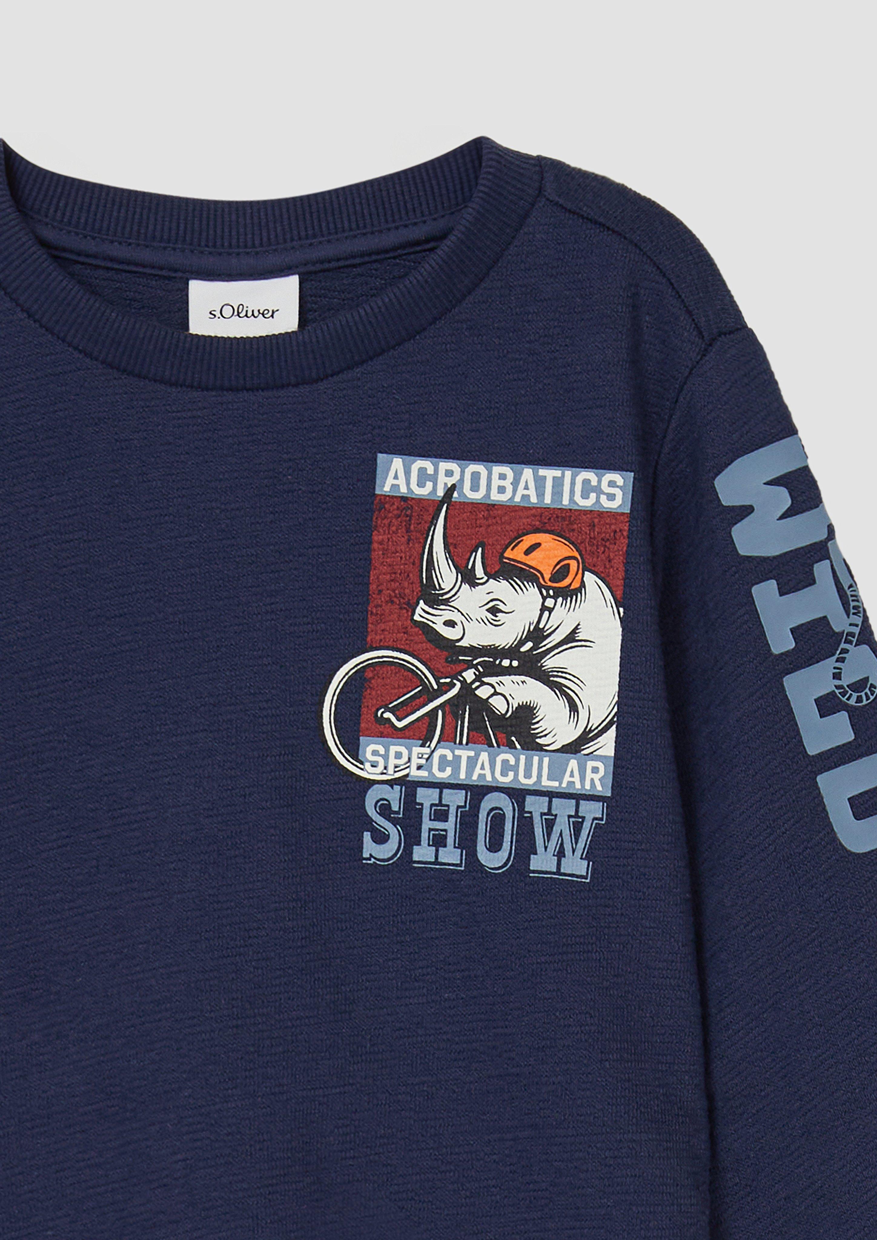 Sweatshirt in 5836 & 3407