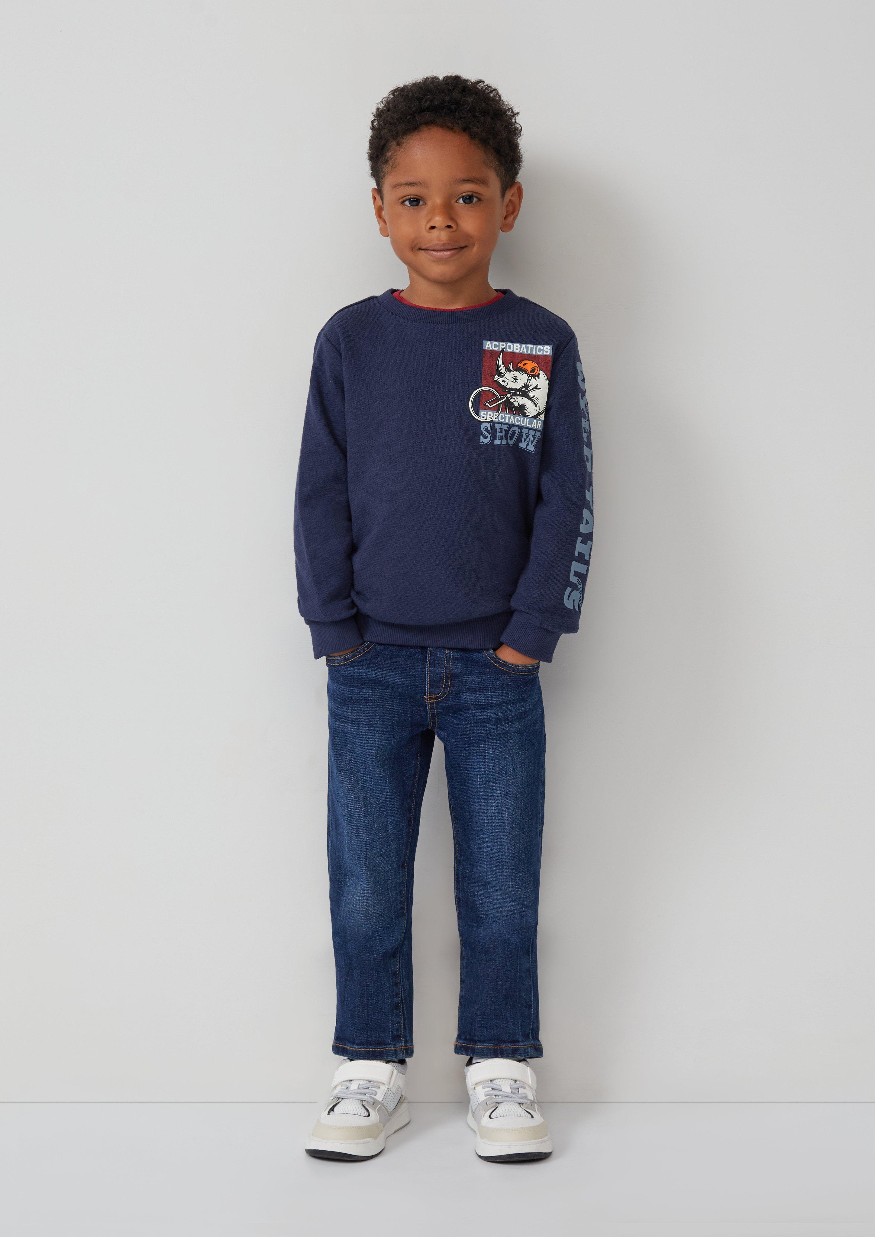 Sweatshirt in 5836 & 3407