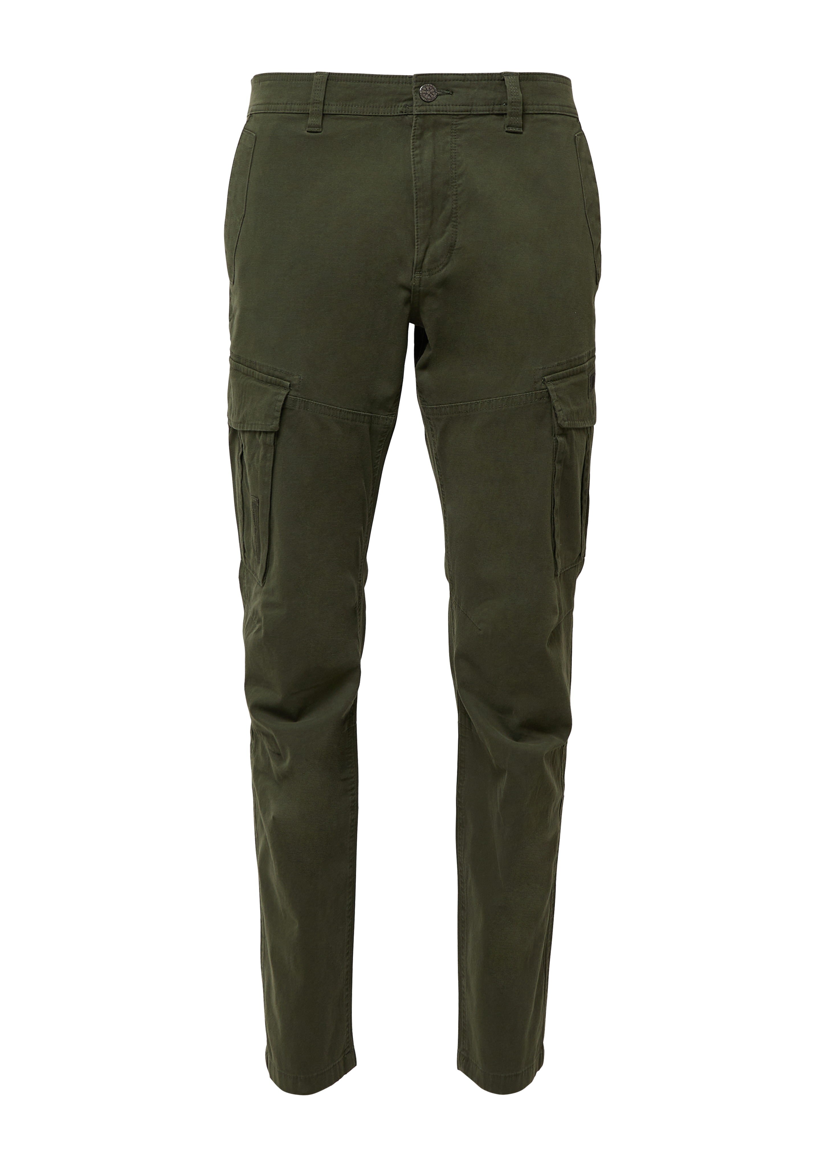 Phoenix: Cargopants aus Baumwollmix mit Struktur und Label-Details