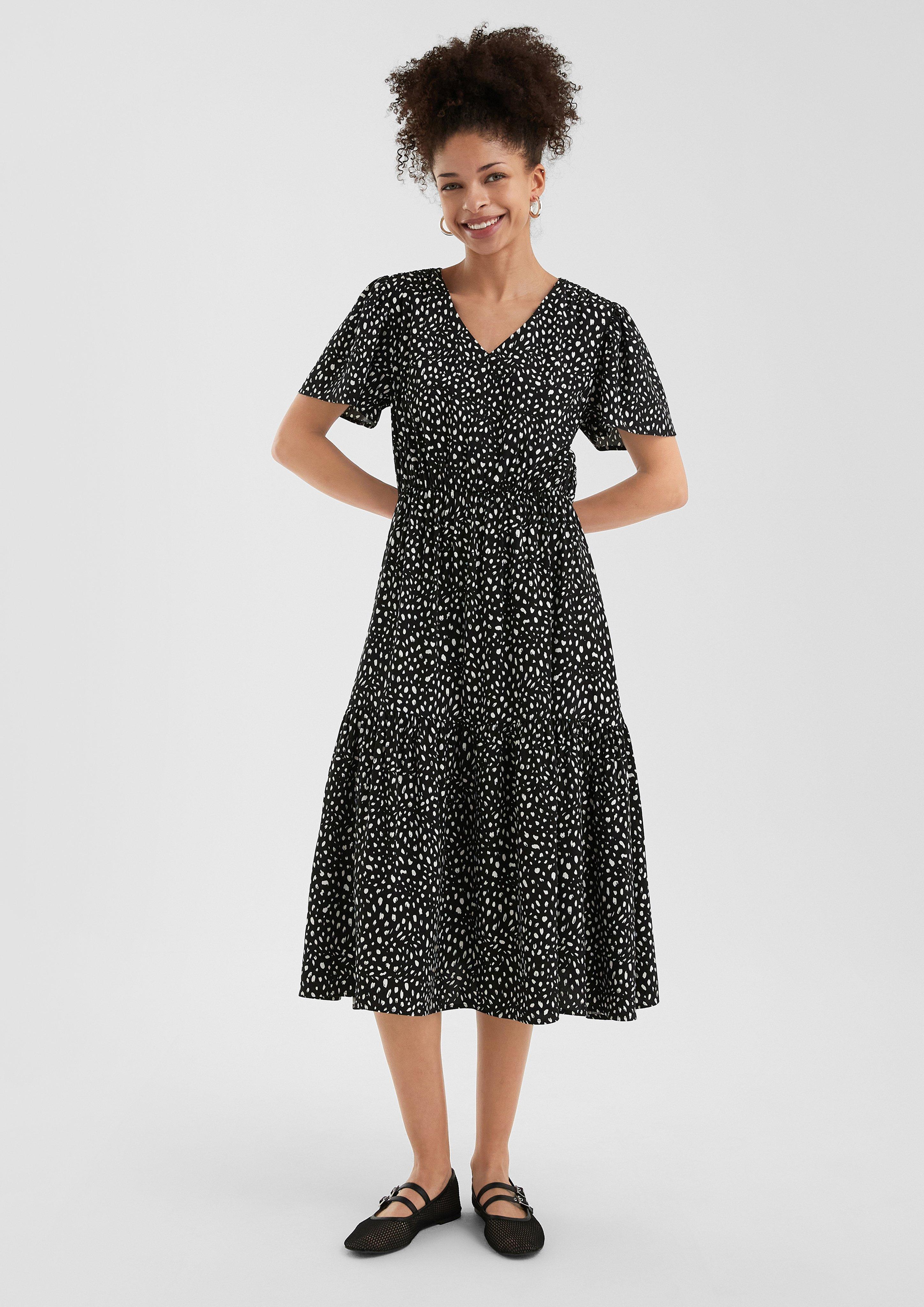 Kleid in 99A0, 44A0, 9999 & 4438