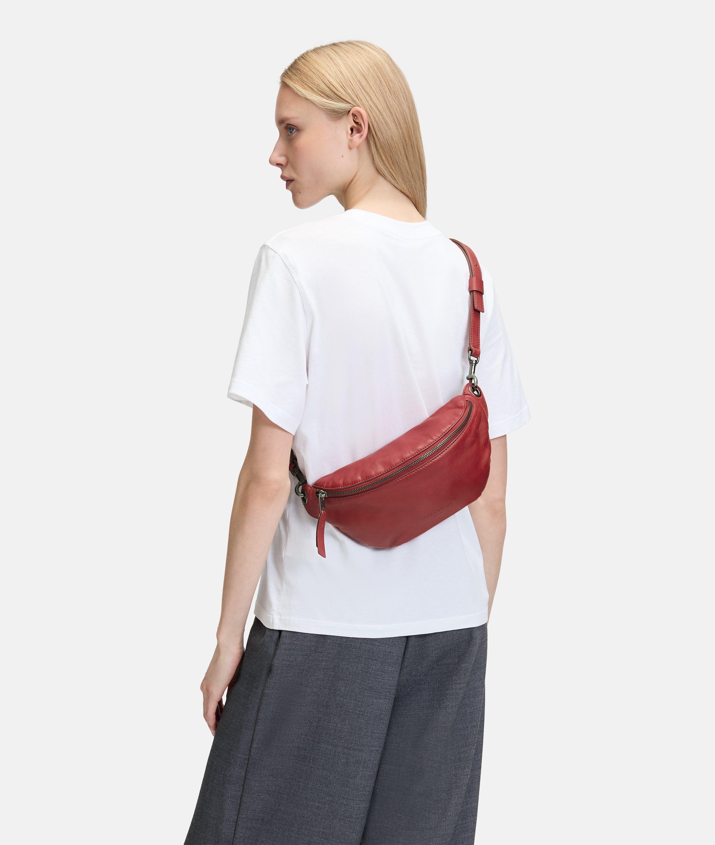 Tavia Belt Bag in rood, beige, crème, roze, bruin, blauw & grijs