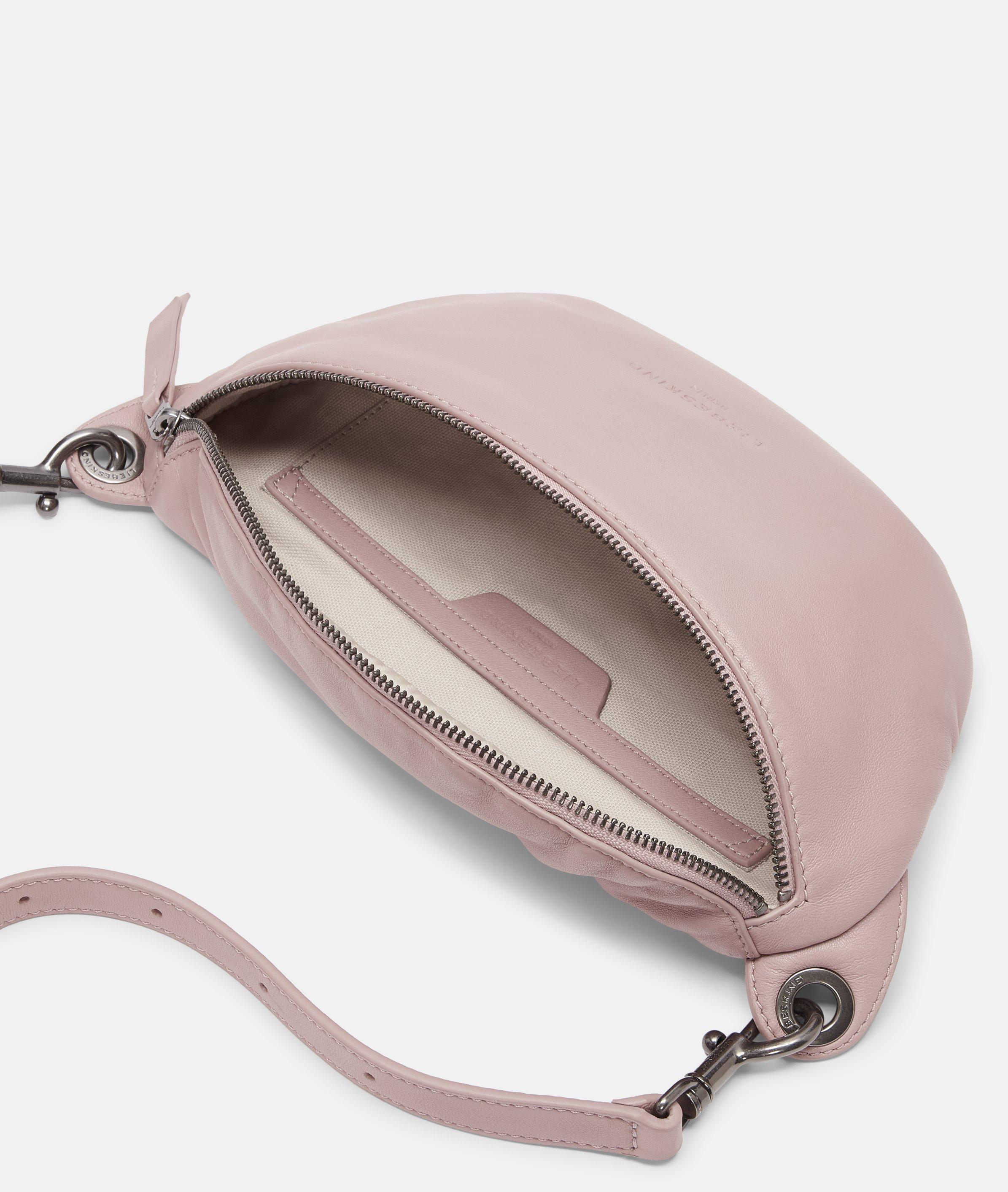 Tavia Belt Bag in roze, beige, rood, crème, bruin, blauw & grijs