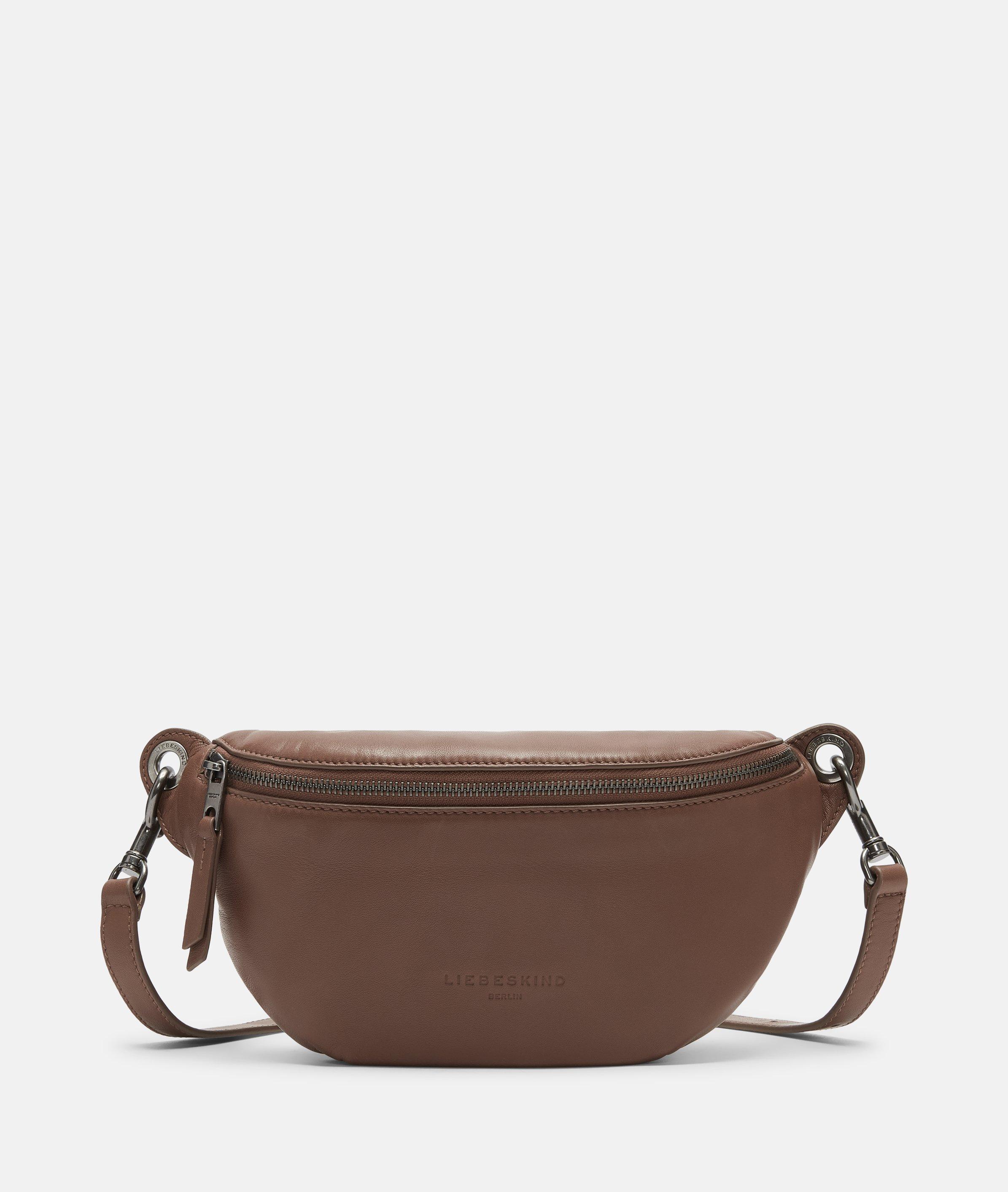 Liebeskind Berlin - Gürteltasche aus weichem Schafsleder -  braun