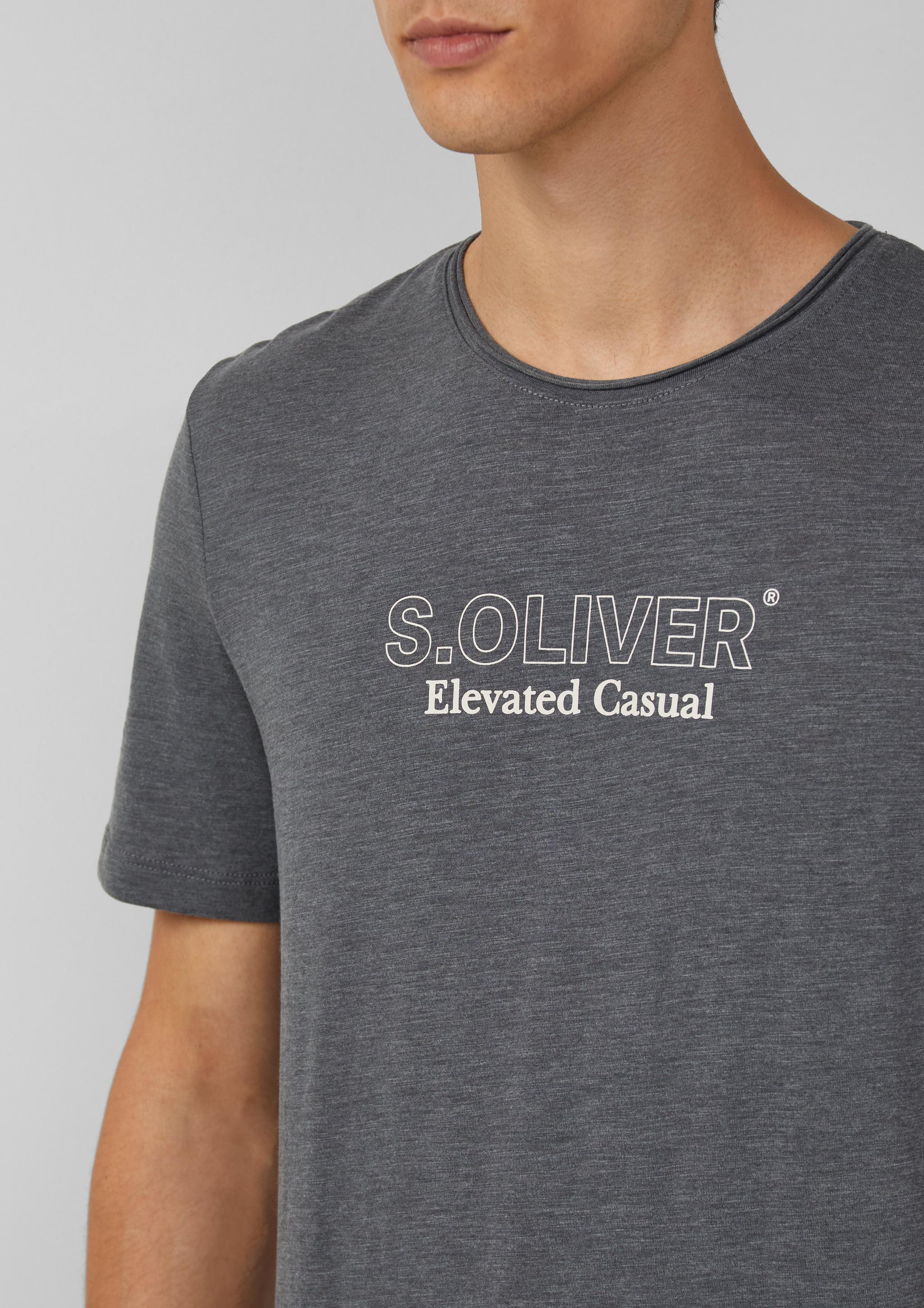 Herren T-Shirt in grau von s.Oliver