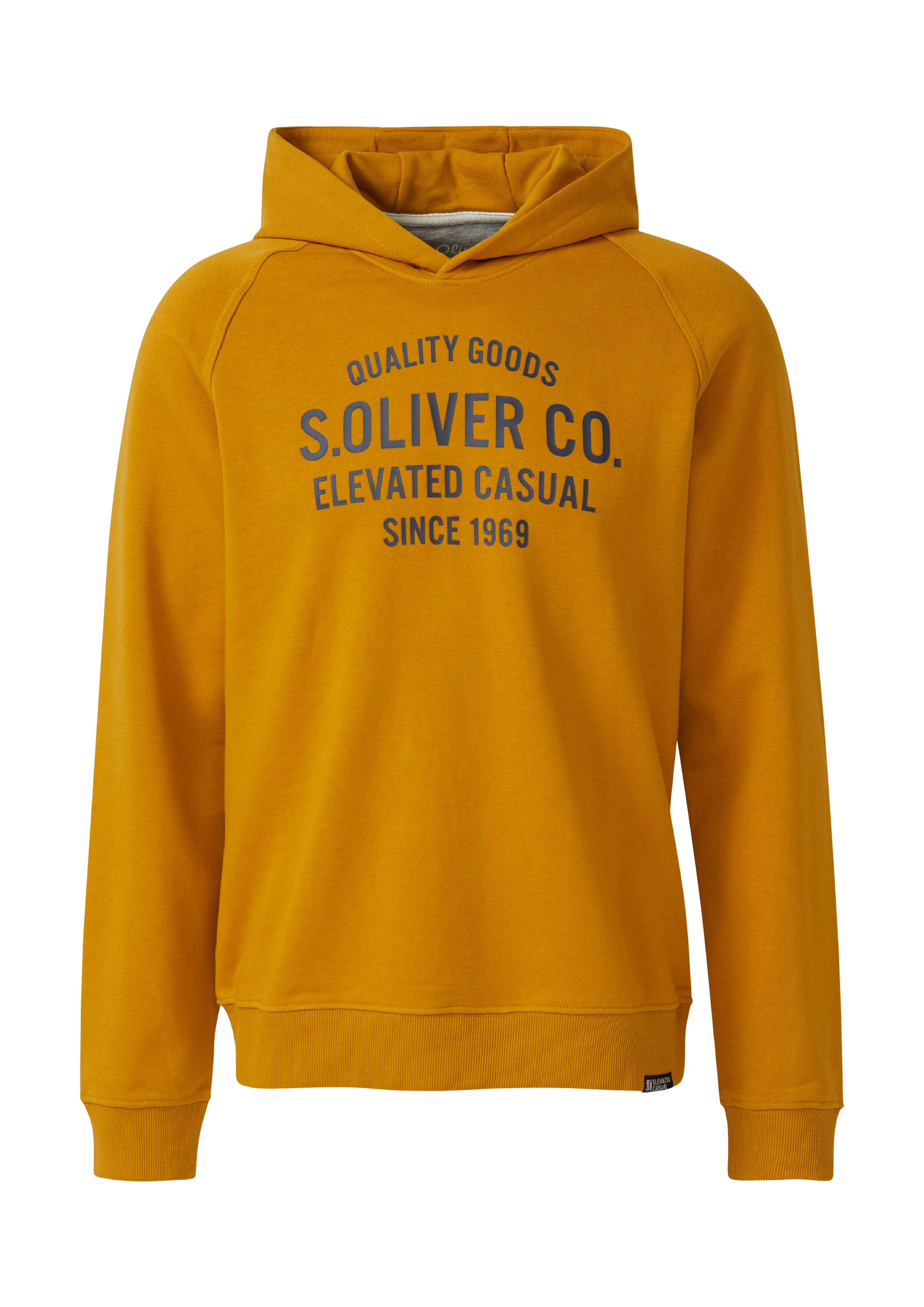Sweater van katoenmix met print op de voorkant