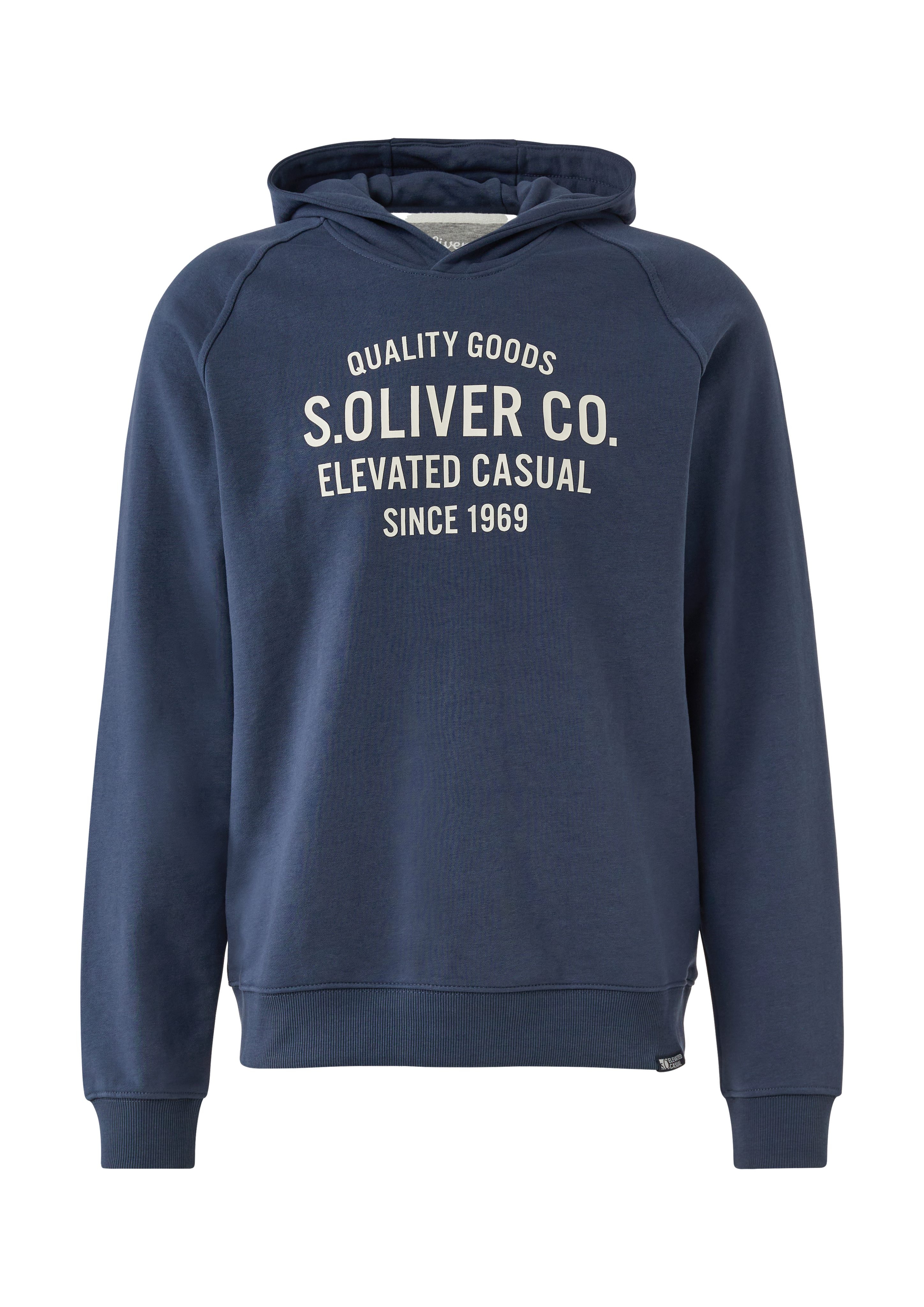 Sweater van katoenmix met print op de voorkant