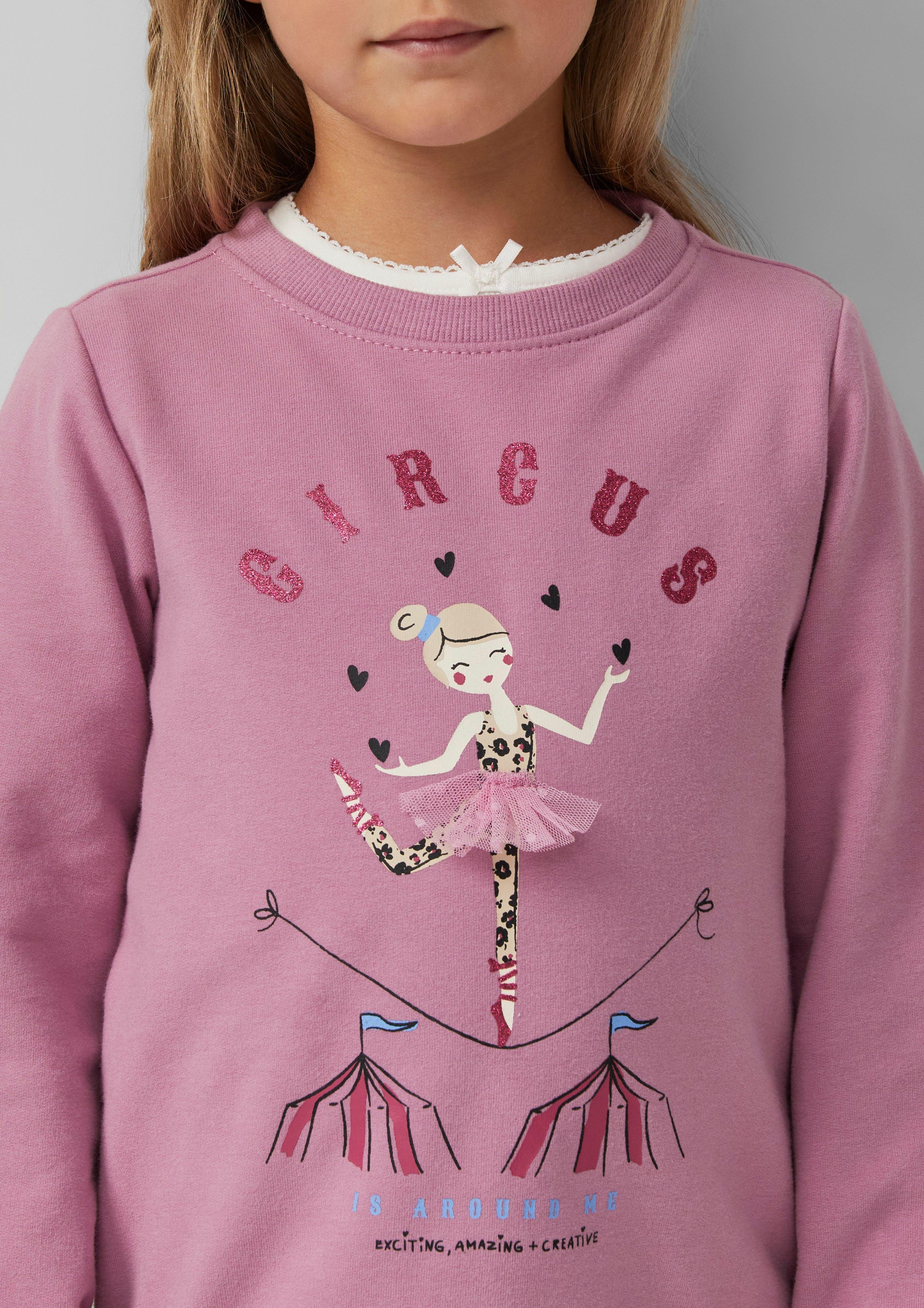 Sweatshirt in 4189 & 0210