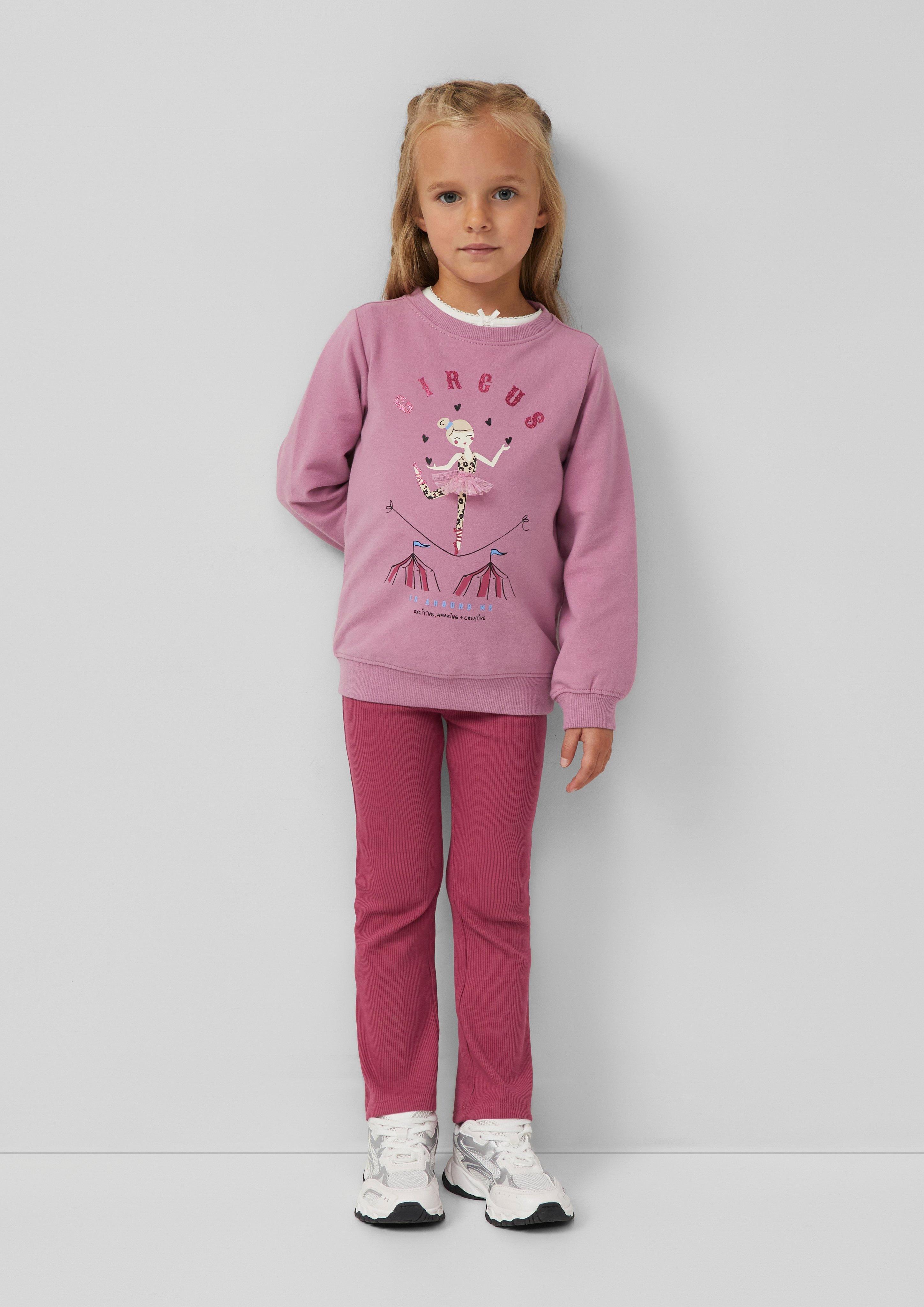 Sweatshirt in 4189 & 0210