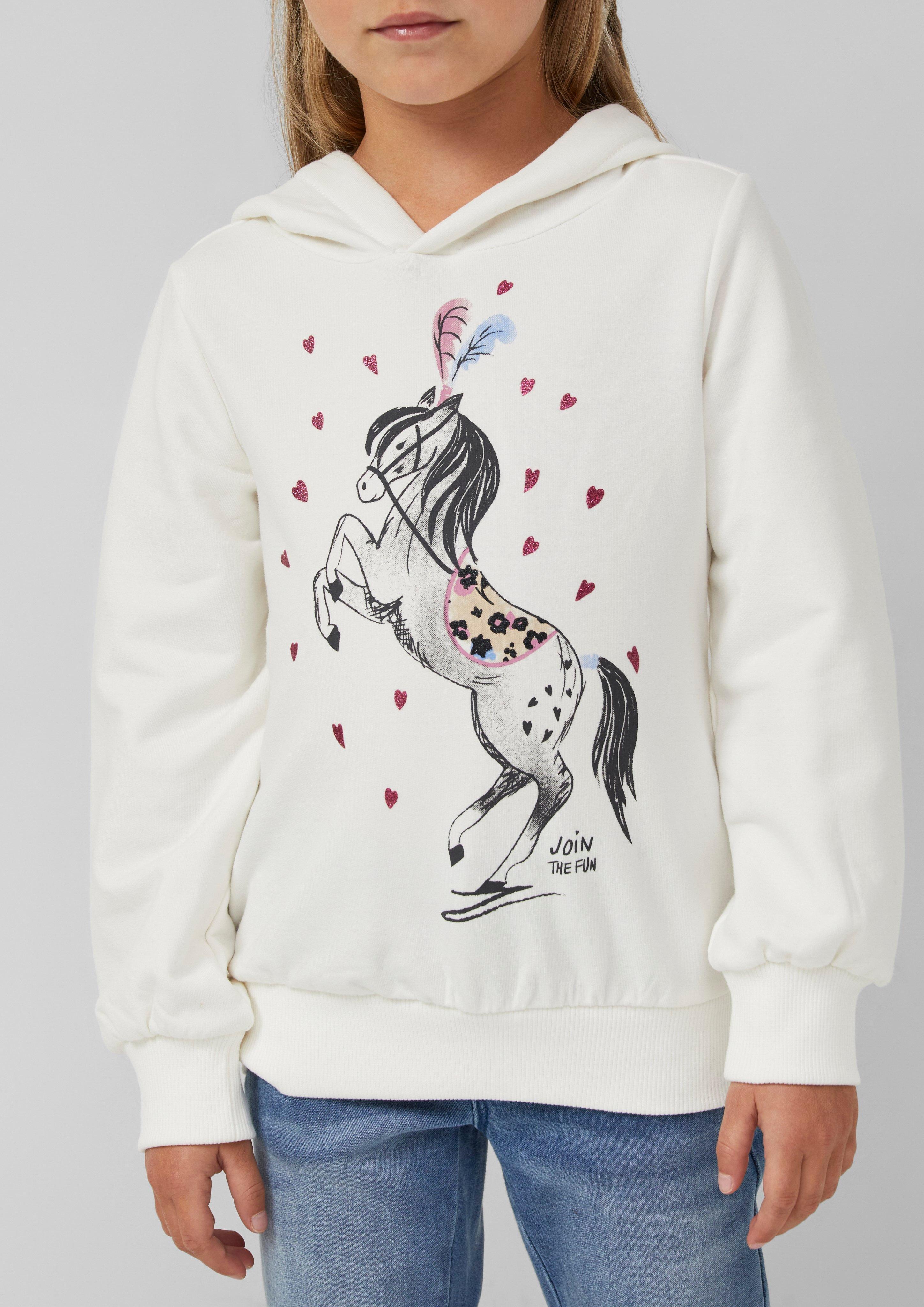 Sweatshirt in 0210, 9866 & 4465