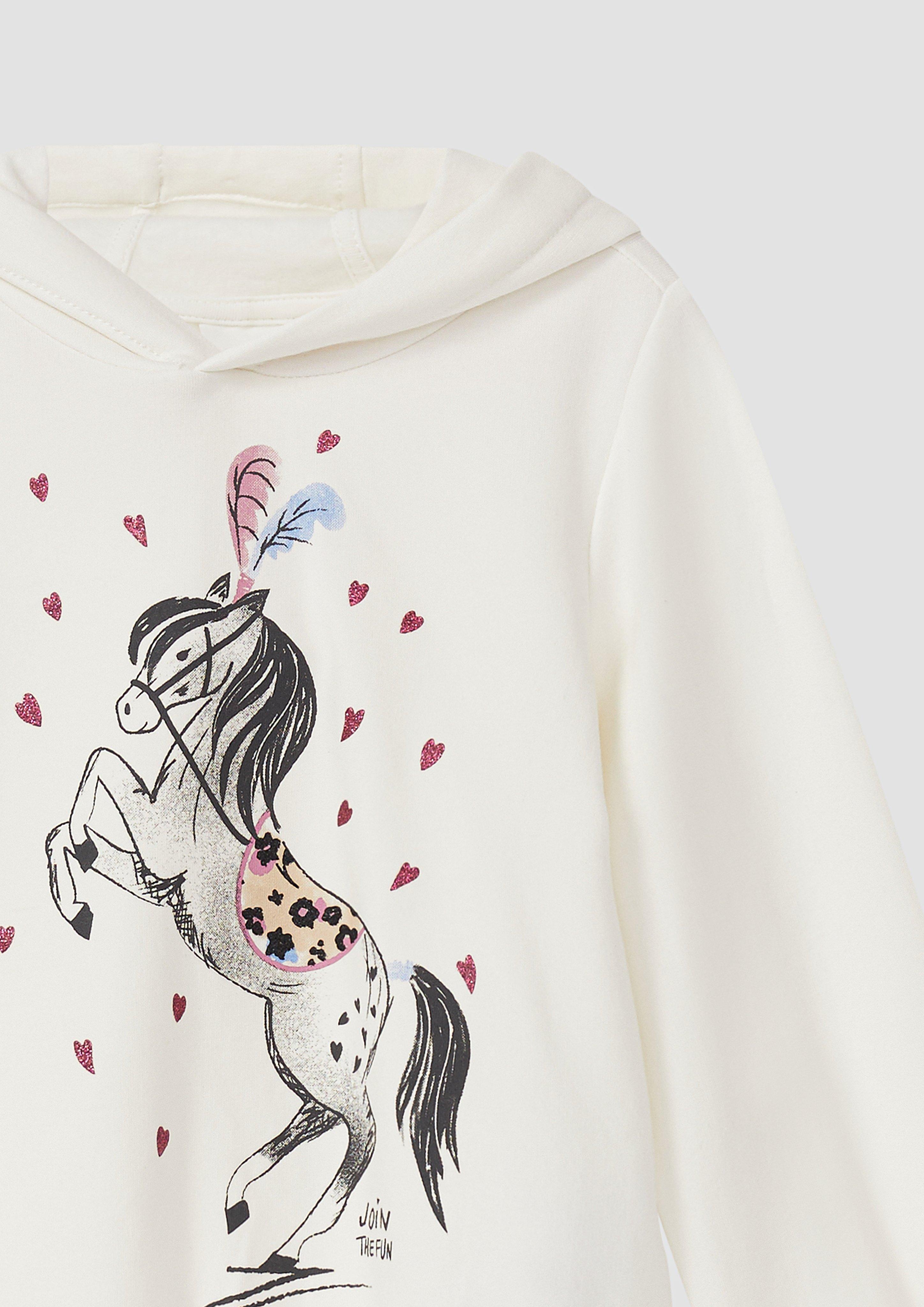 Sweatshirt in 0210, 9866 & 4465