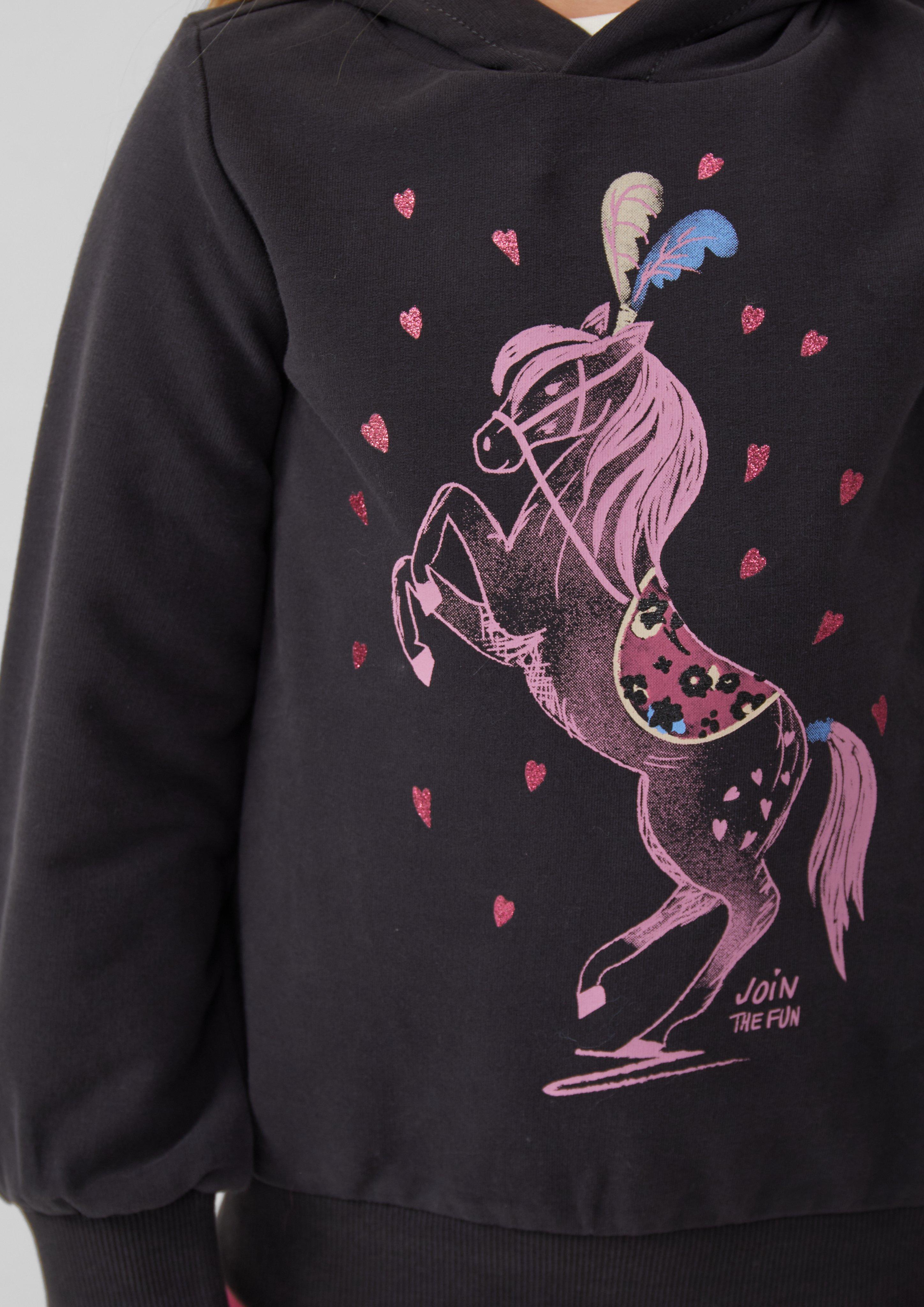 Sweatshirt in 9866, 4465 & 0210