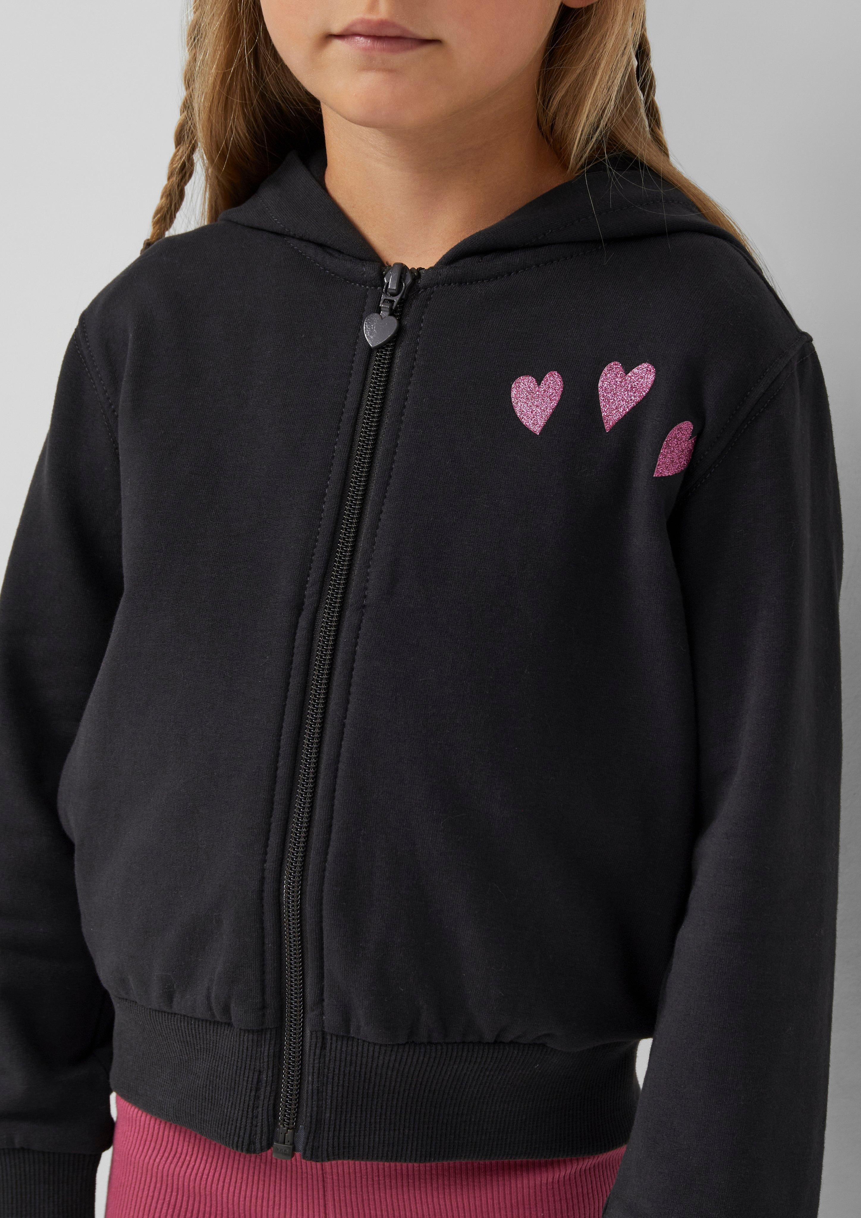 Sweat-shirt Veste in 9866 & 4465