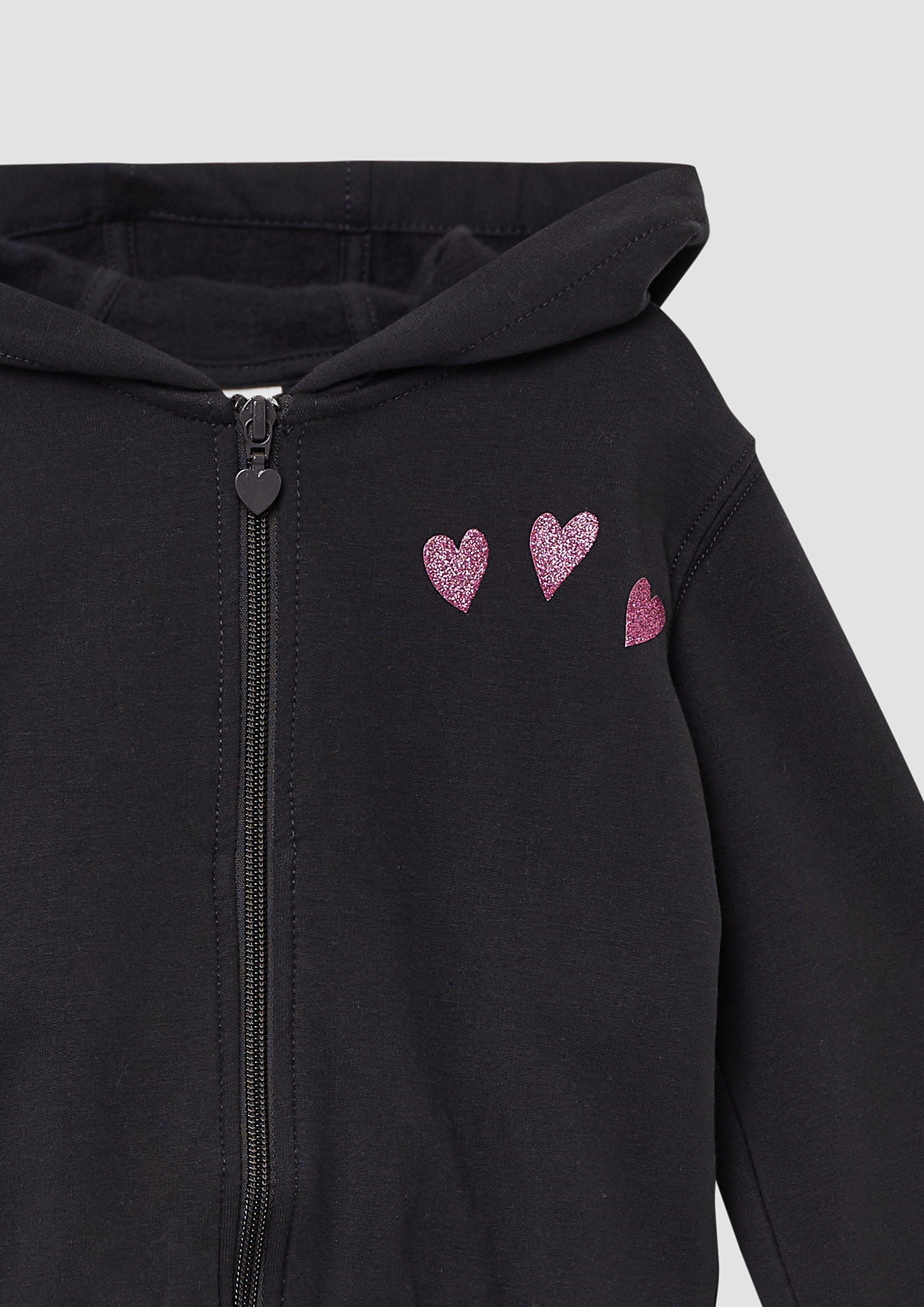 Sweat-shirt Veste in 9866 & 4465