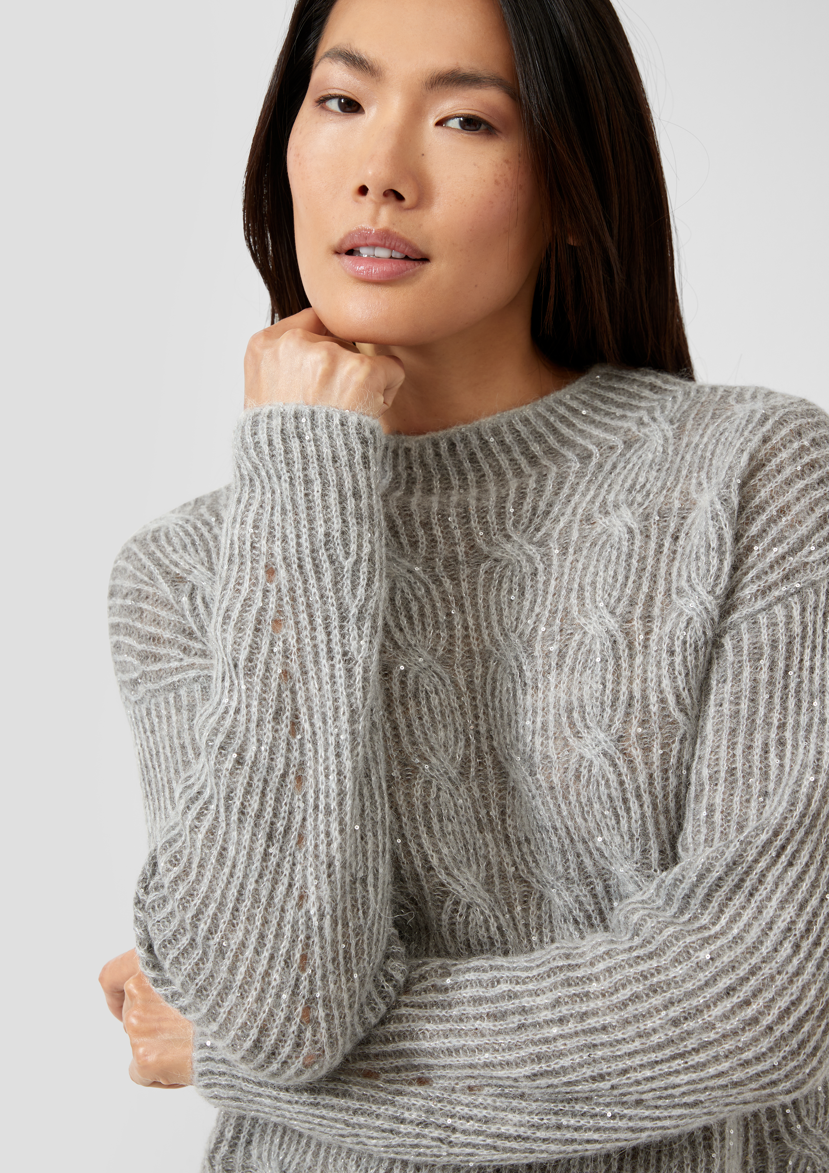 Knitted jumper in 94X1