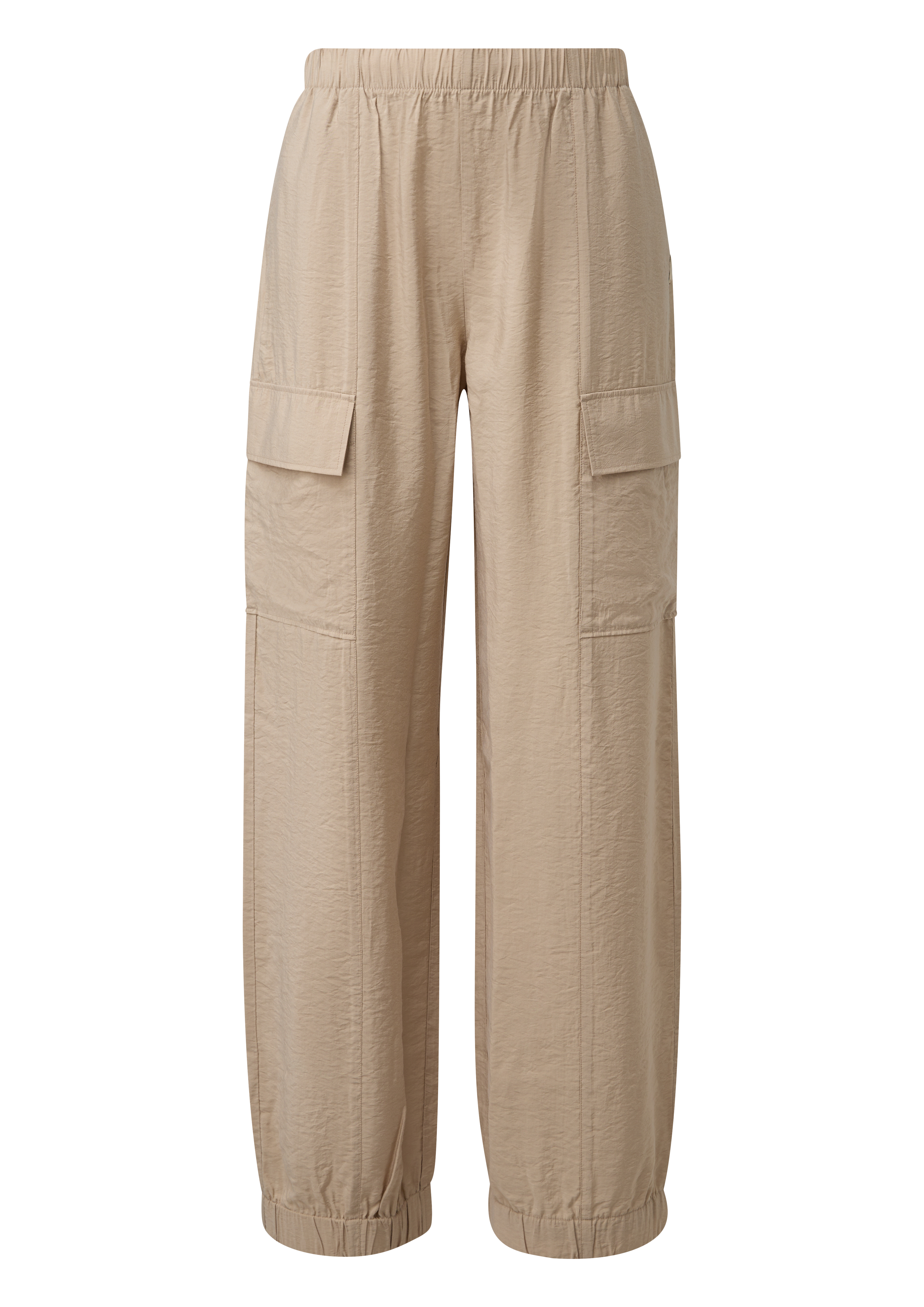 Shiny Cargohose aus Viskosemix