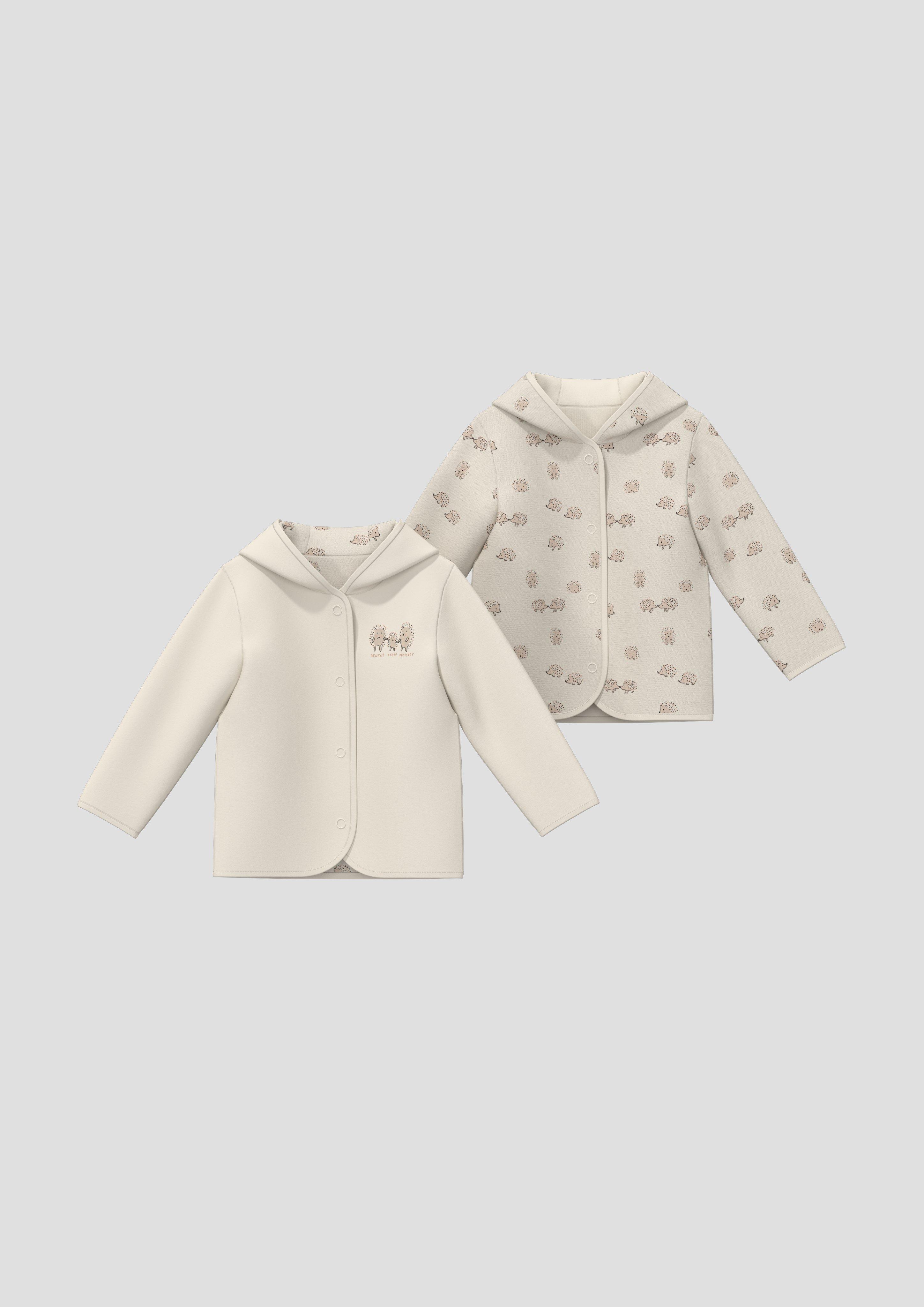 Sweatshirt Jacke in 80A1