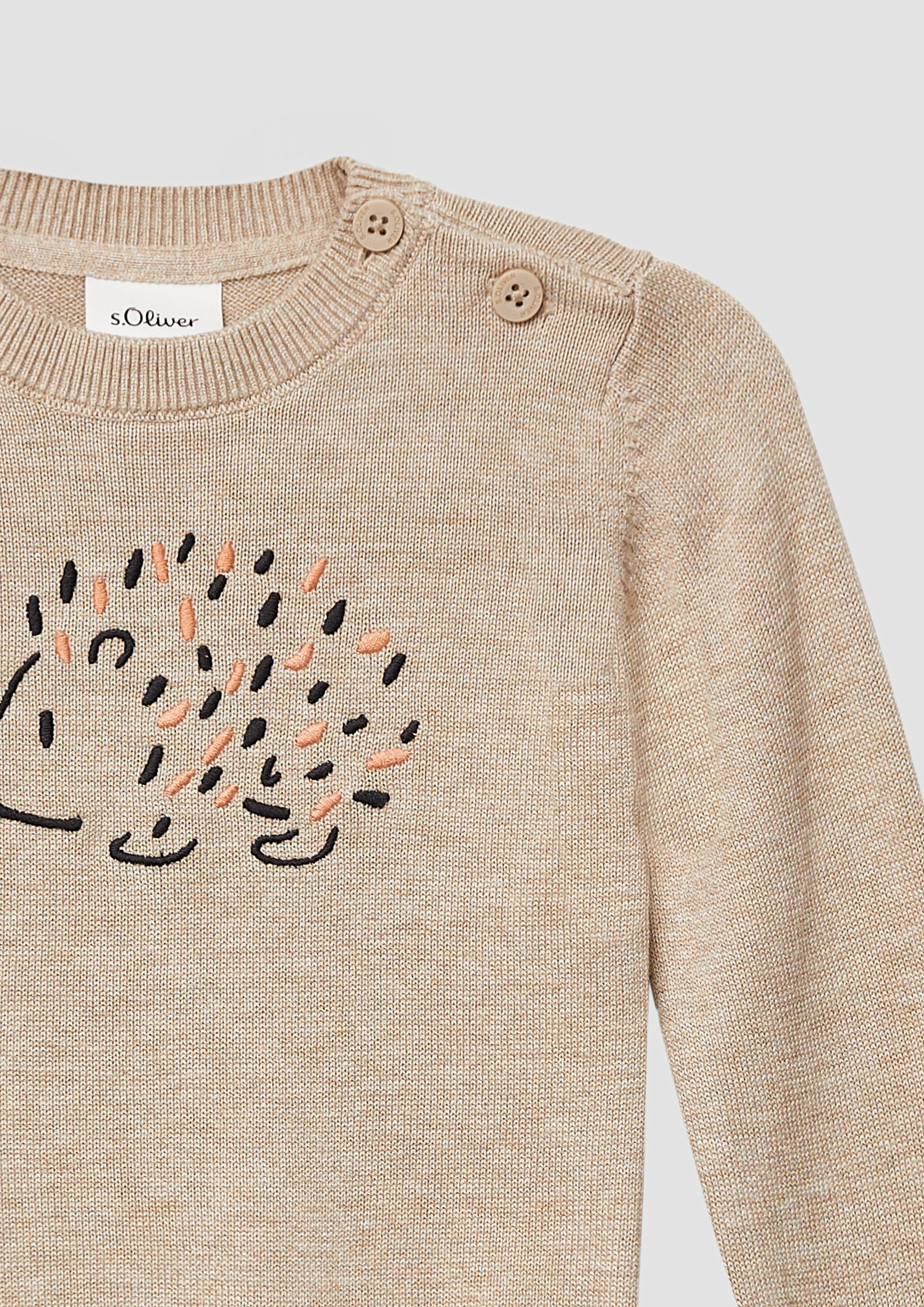 Strickpullover in 84W0