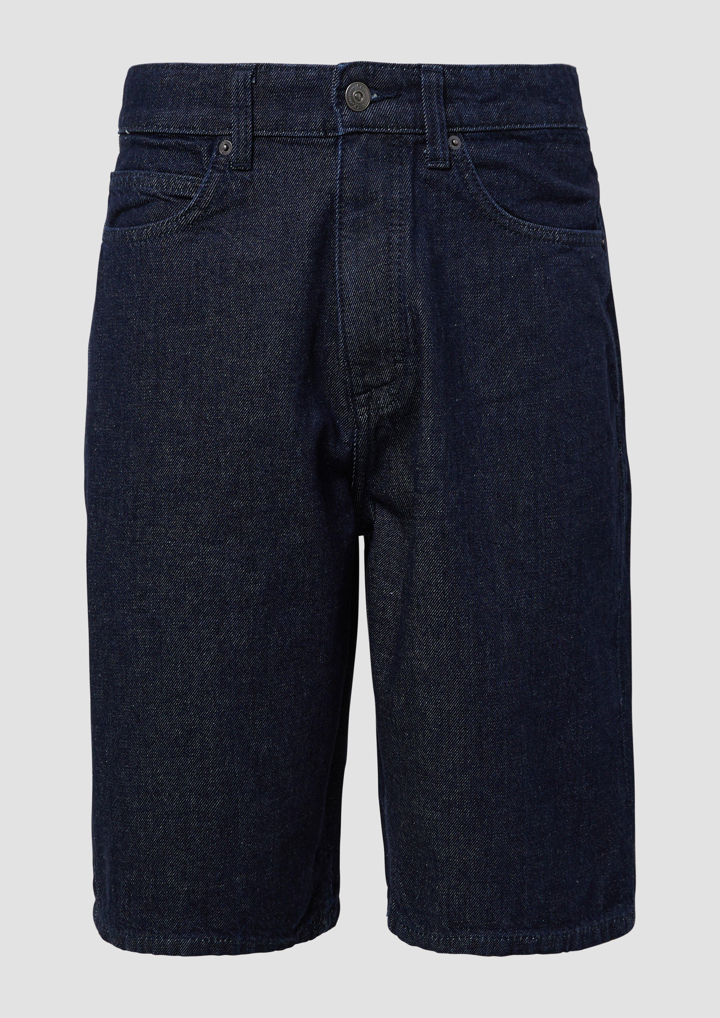 QS - Denimshorts / Loose Fit / Mid Rise, Herren, blau