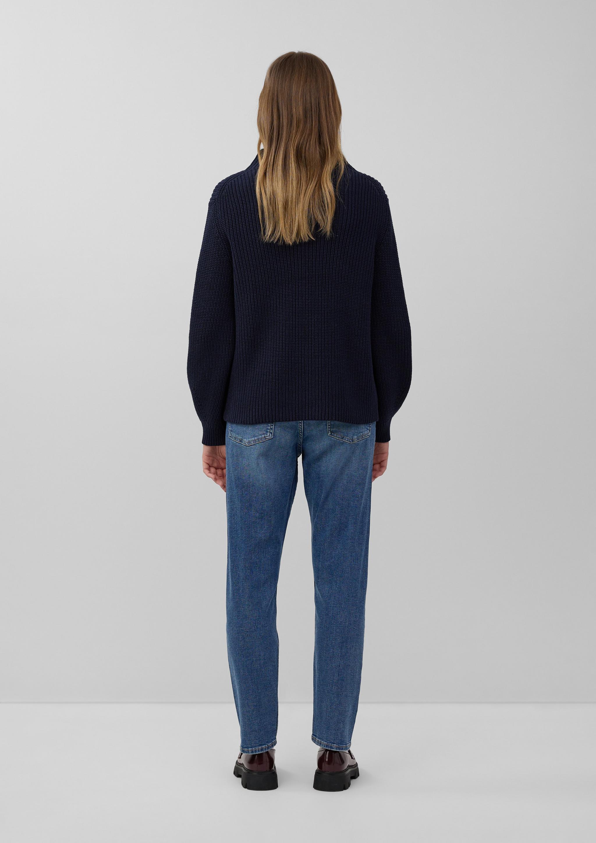 Women Knitted pullover in blue by s.Oliver
